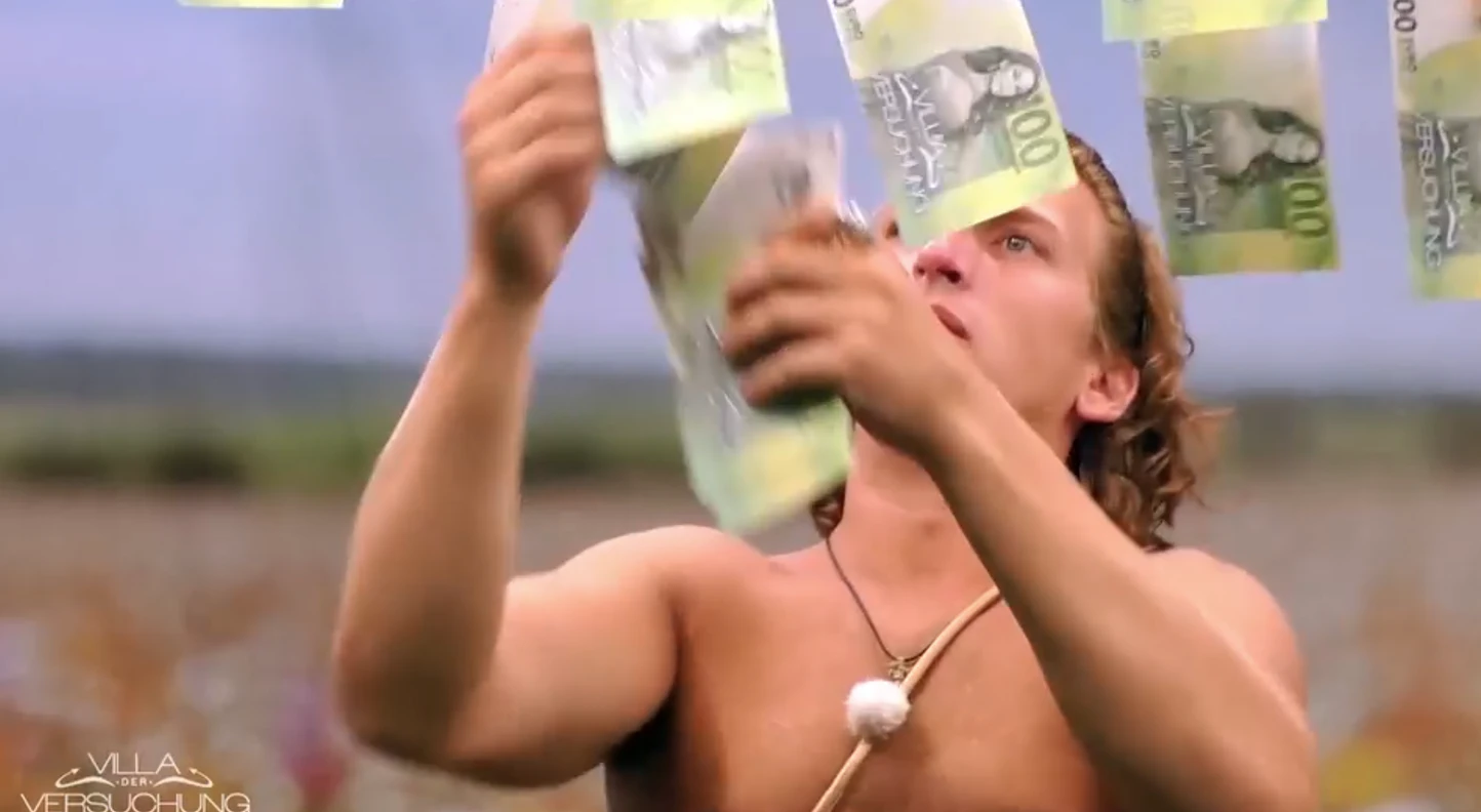 Erik "Satansbratan" Seidl zögerte keine Sekunde und schnappte sich 10.000 Euro.