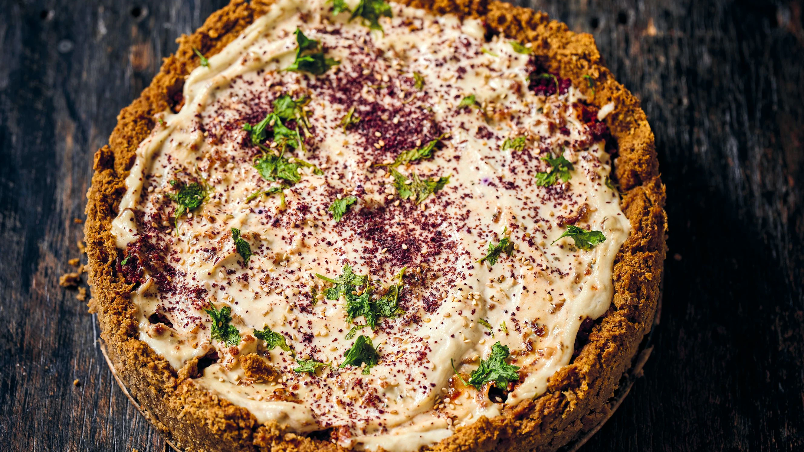 Orientalische Hackfleisch-Tarte