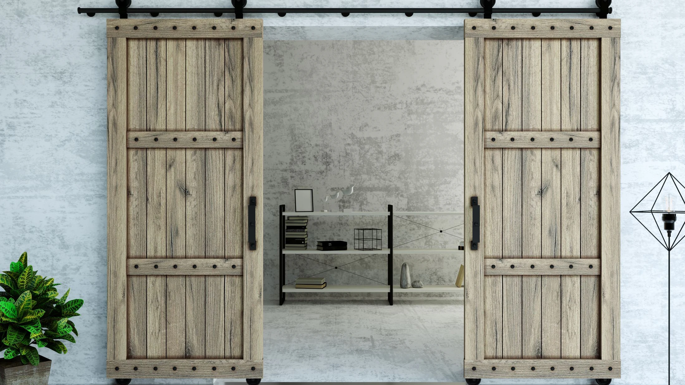 Barn Doors bieten vielen zu wenig Privatsphäre.