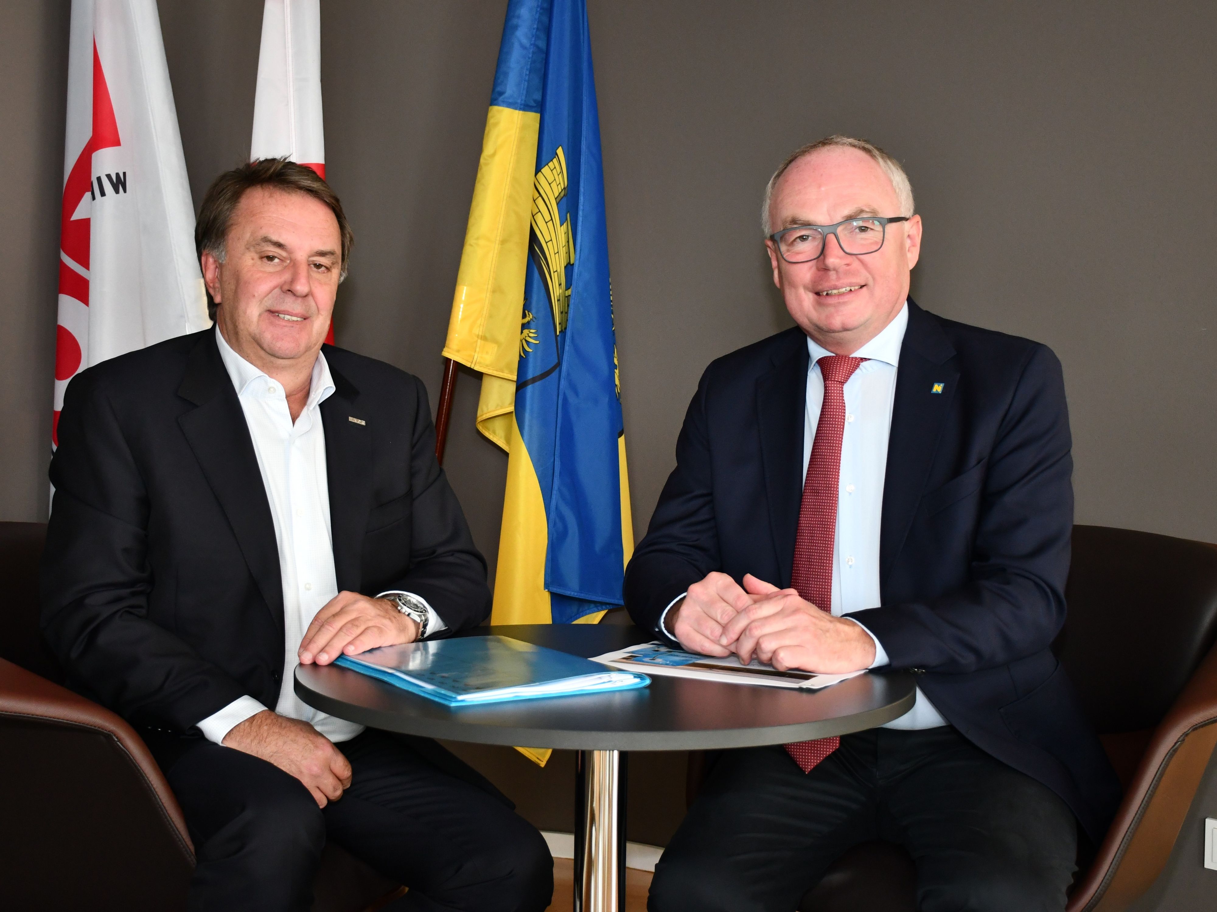 Wolfgang Ecker und Stephan Pernkopf