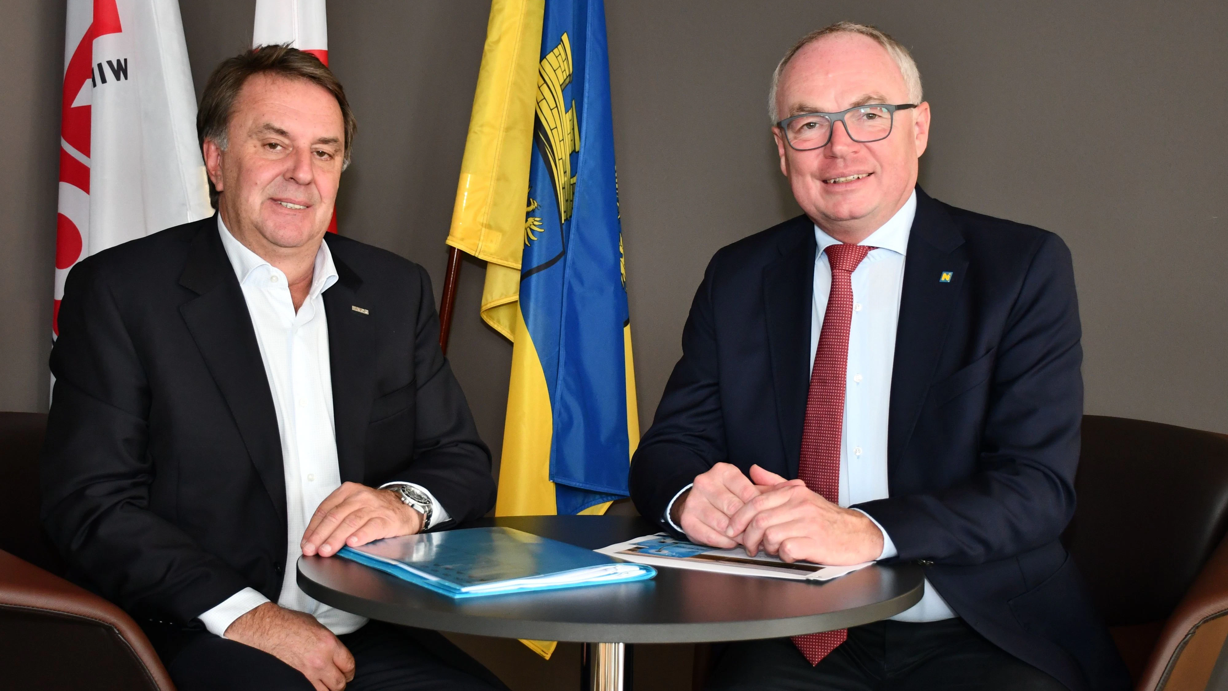 Wolfgang Ecker und Stephan Pernkopf