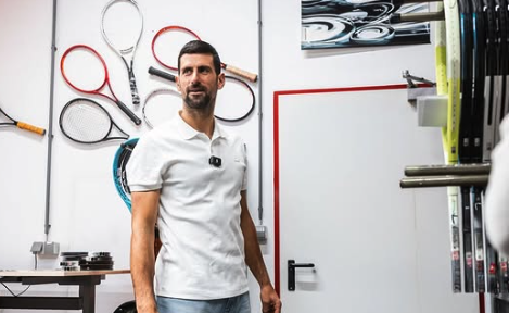 Djokovic bei seinem Österreich-Besuch