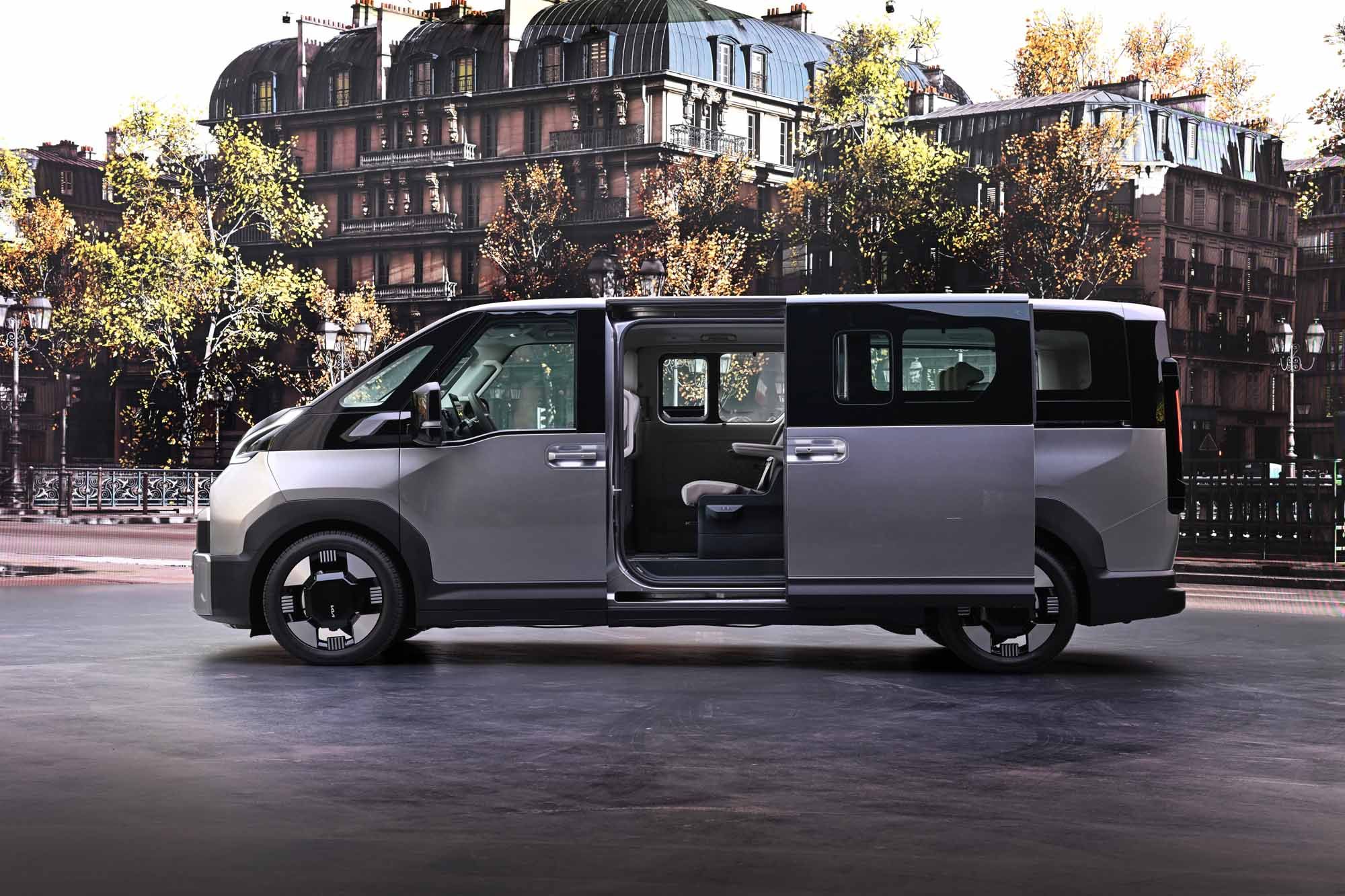 Der neue Kia PV7. 