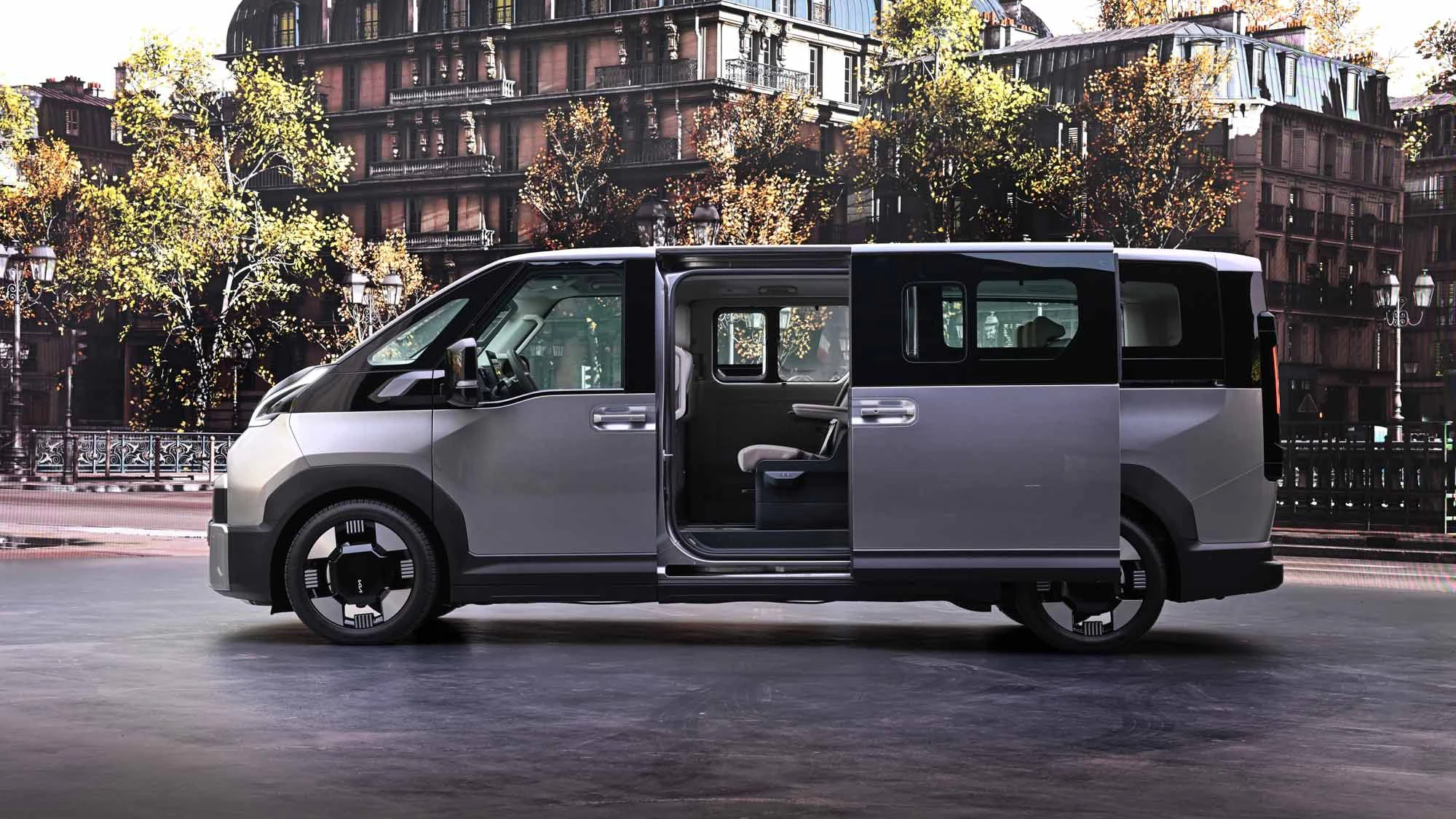 Der neue Kia PV7. 