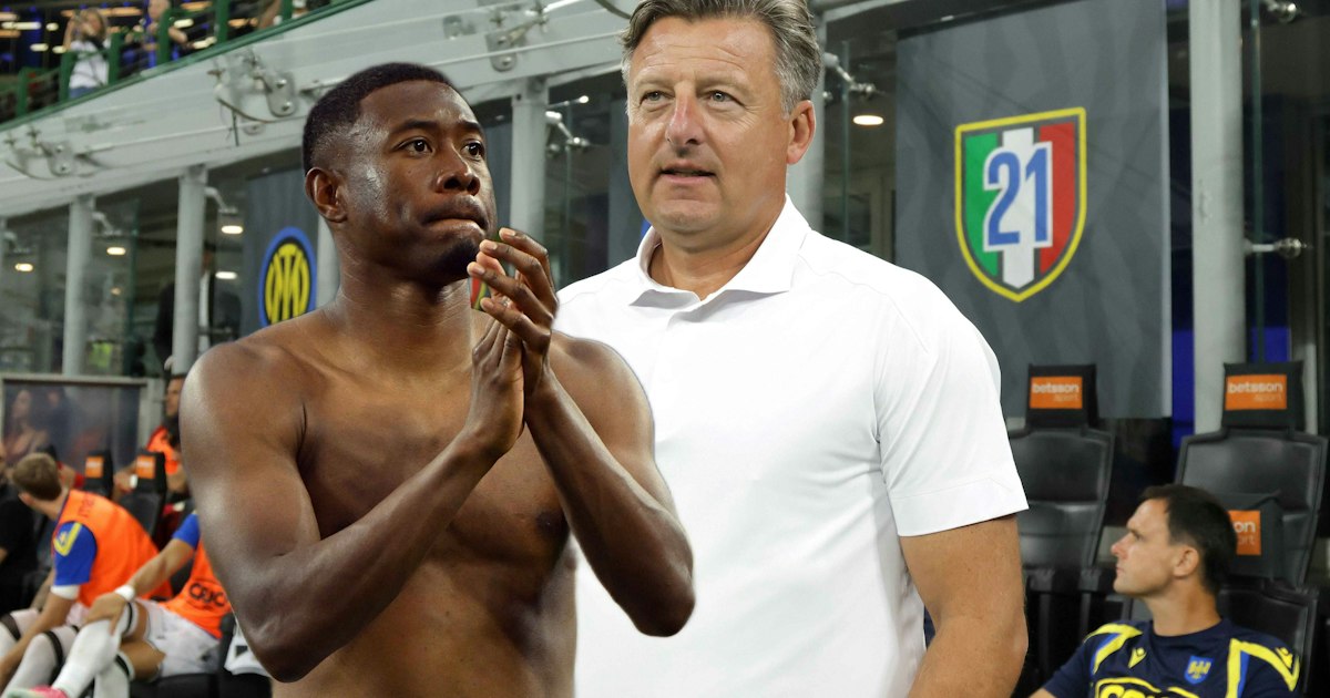 Photo: Heute David Alaba vor Udinese-Debüt: Runjaic schwärmt von ÖFB-Star