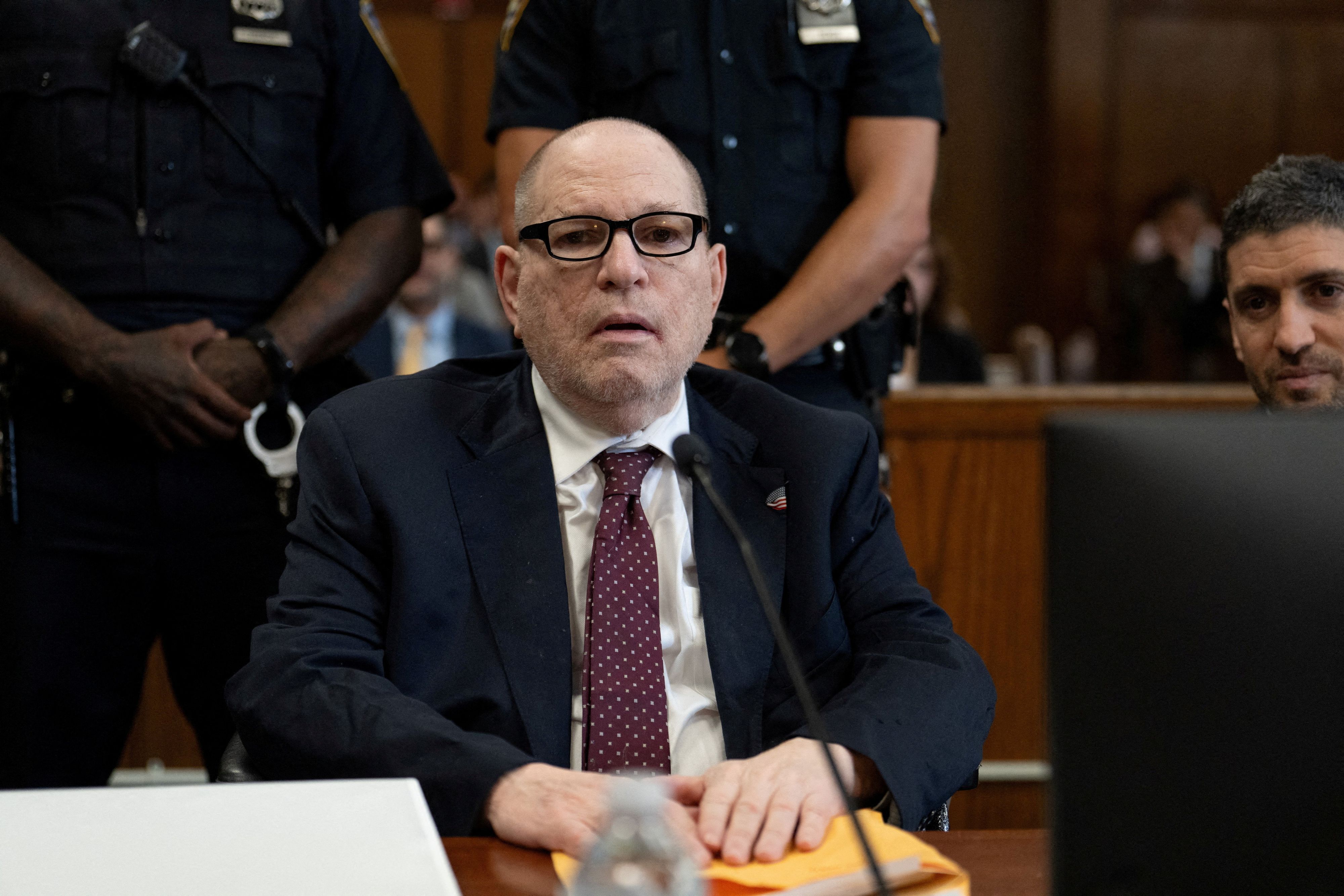 <strong>Harvey Weinstein</strong> vor Gericht in New York, September 2026.