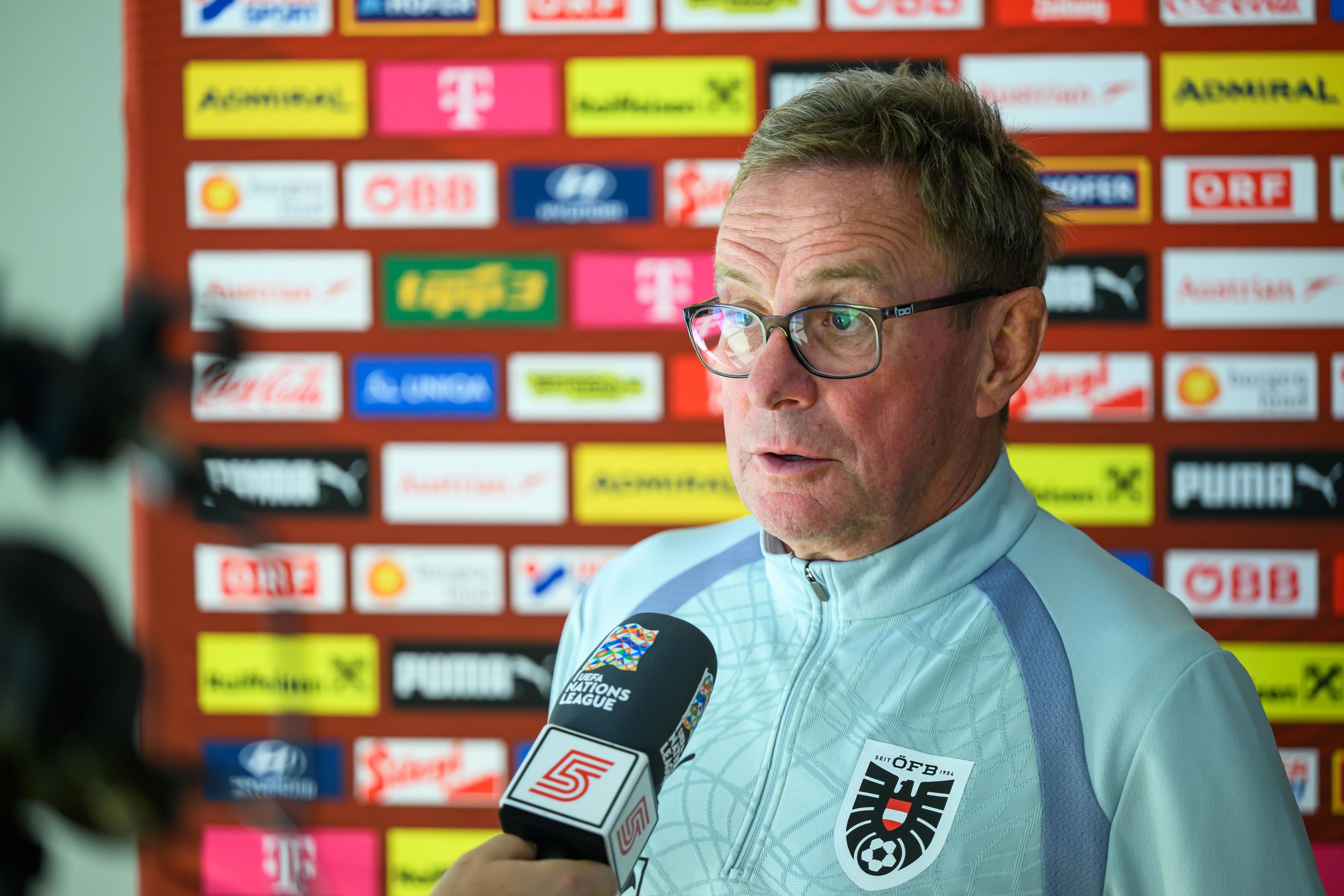 ÖFB-Teamchef Ralf Rangnick. 
