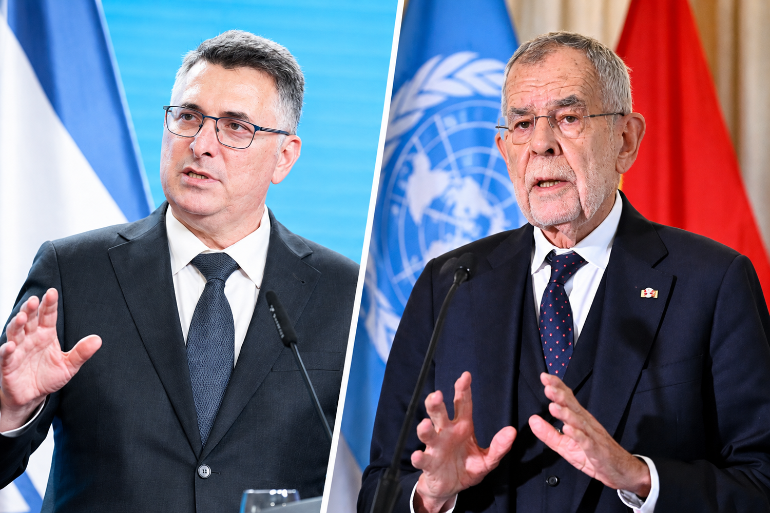 Der israelische Außenminister Gideon Sa‘ar hat Bundespräsident Alexander Van der Bellen scharf kritisiert.