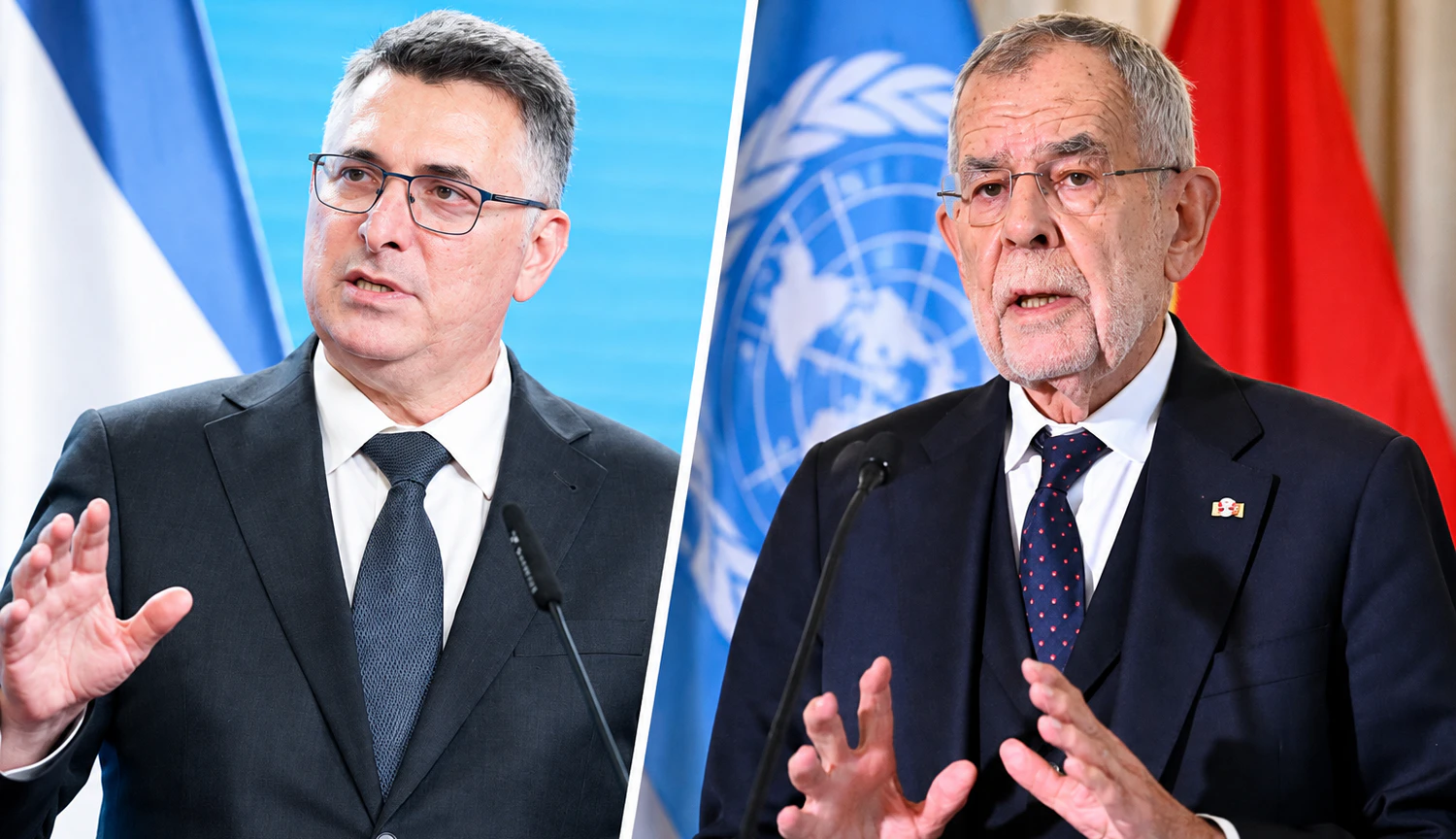 Der israelische Außenminister Gideon Sa‘ar hat Bundespräsident Alexander Van der Bellen scharf kritisiert.