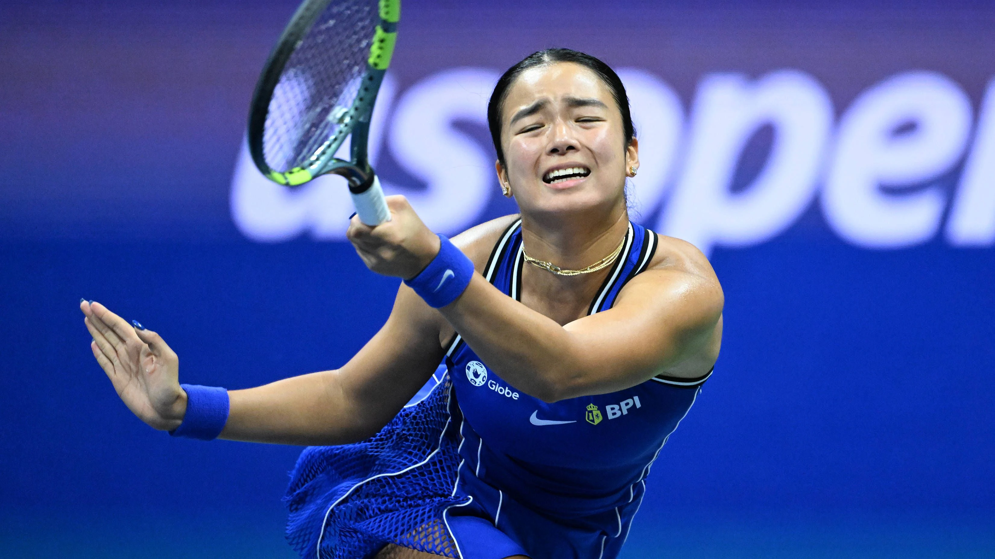 FLUSHING NY- SEPTEMBER 05: Alexandra Eala Vs Iva Jovic on Arthur Ashe Stadium during The US Open at the USTA Billie Jean King National Tennis Center on September 5, 2026 in Flushing Queens. Copyright: xmpi04/MediaPunchx