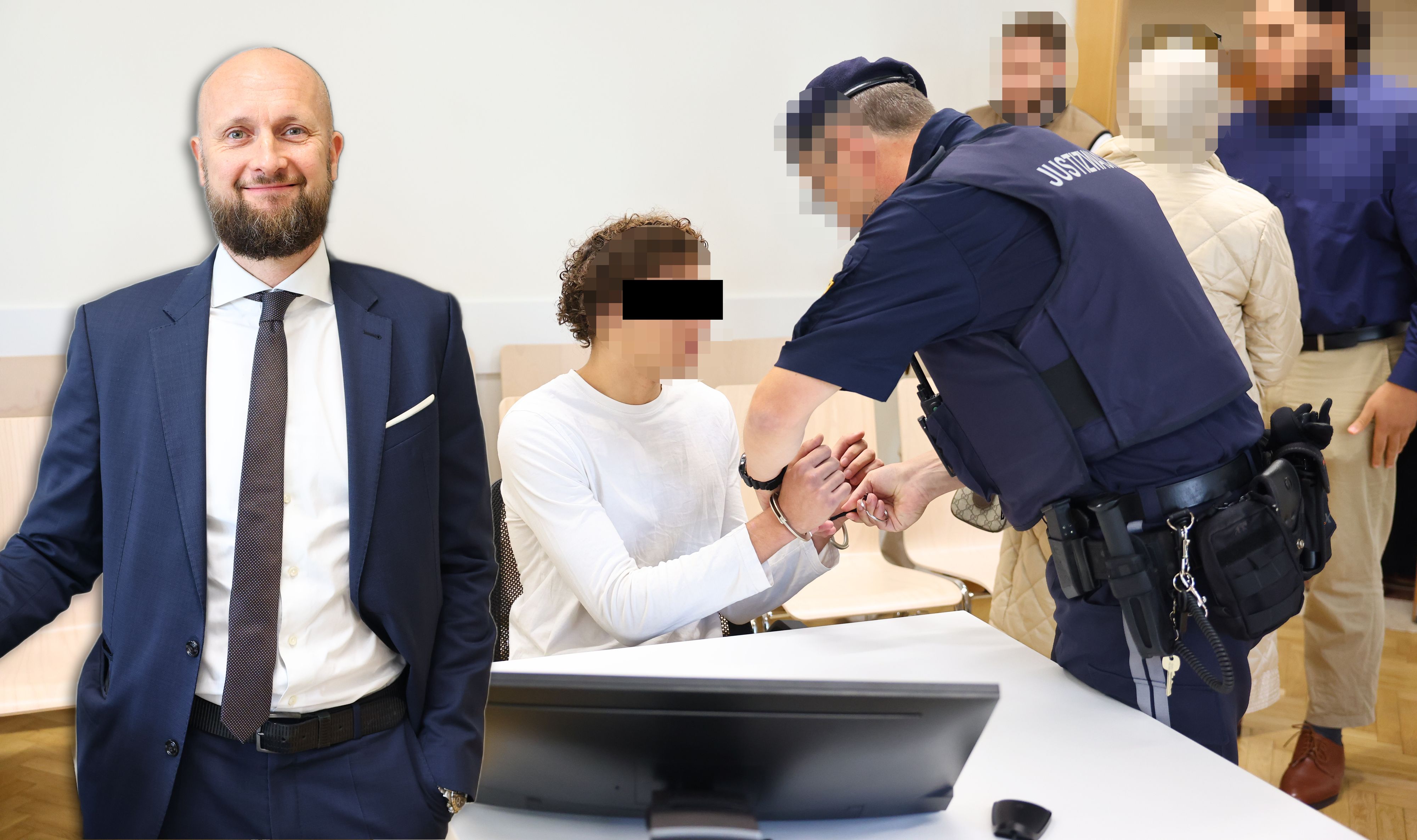 Der Räuber bettelte um eine milde Strafe – und bekam sie.