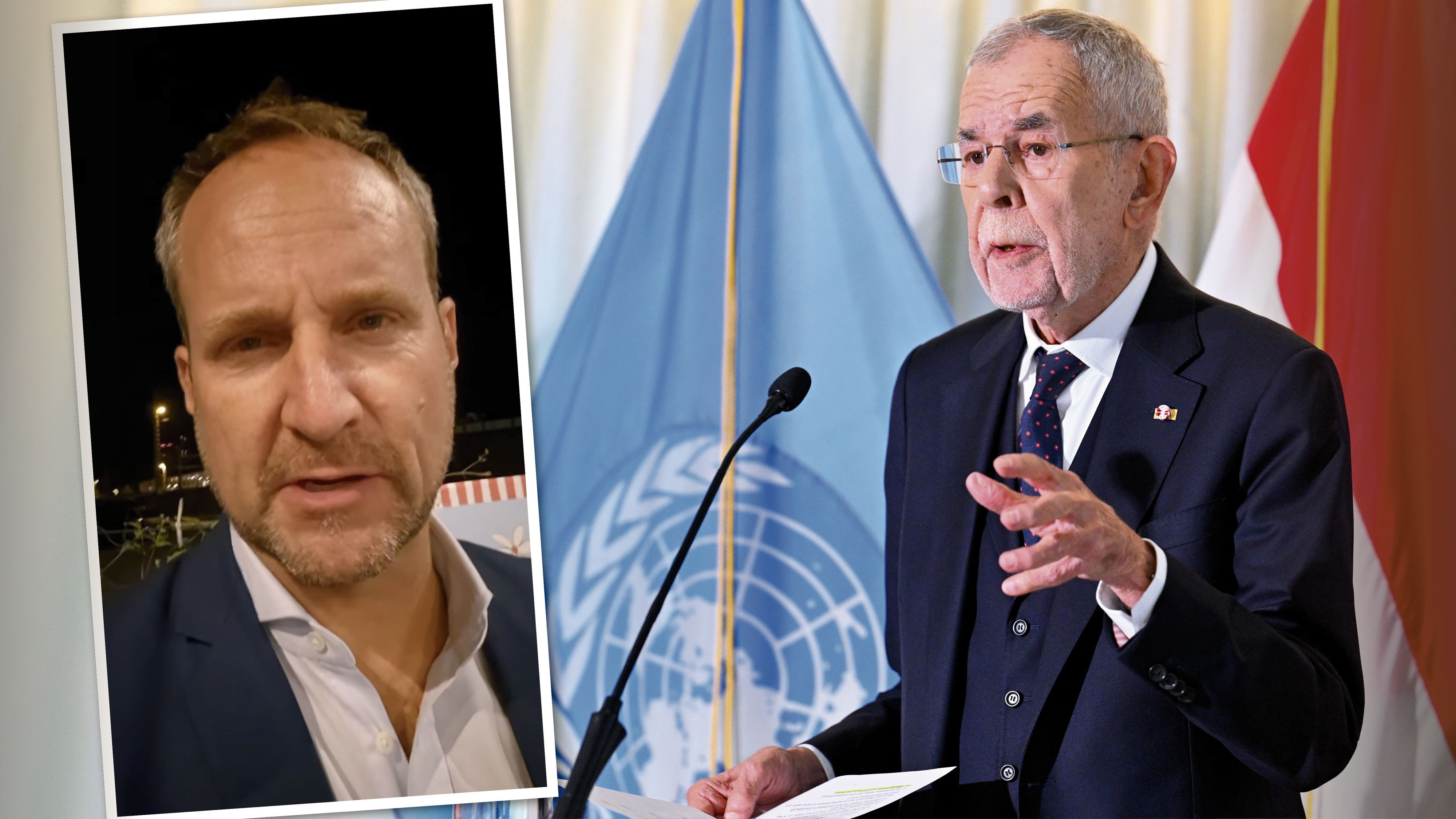 Ex-Neos-Chef Matthias Strolz verteidigt Bundespräsident Alexander Van der Bellen nach dessen Israel-Sager am Rande der UNO-Generalversammlung in New York.