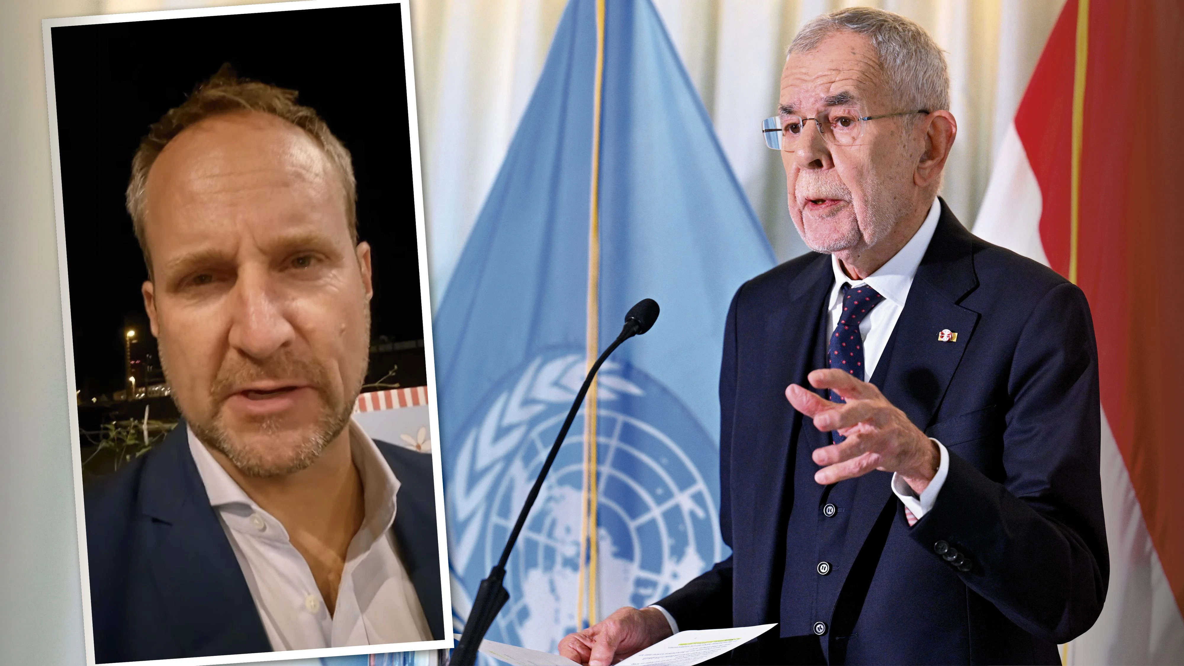 Ex-Neos-Chef Matthias Strolz verteidigt Bundespräsident Alexander Van der Bellen nach dessen Israel-Sager am Rande der UNO-Generalversammlung in New York.