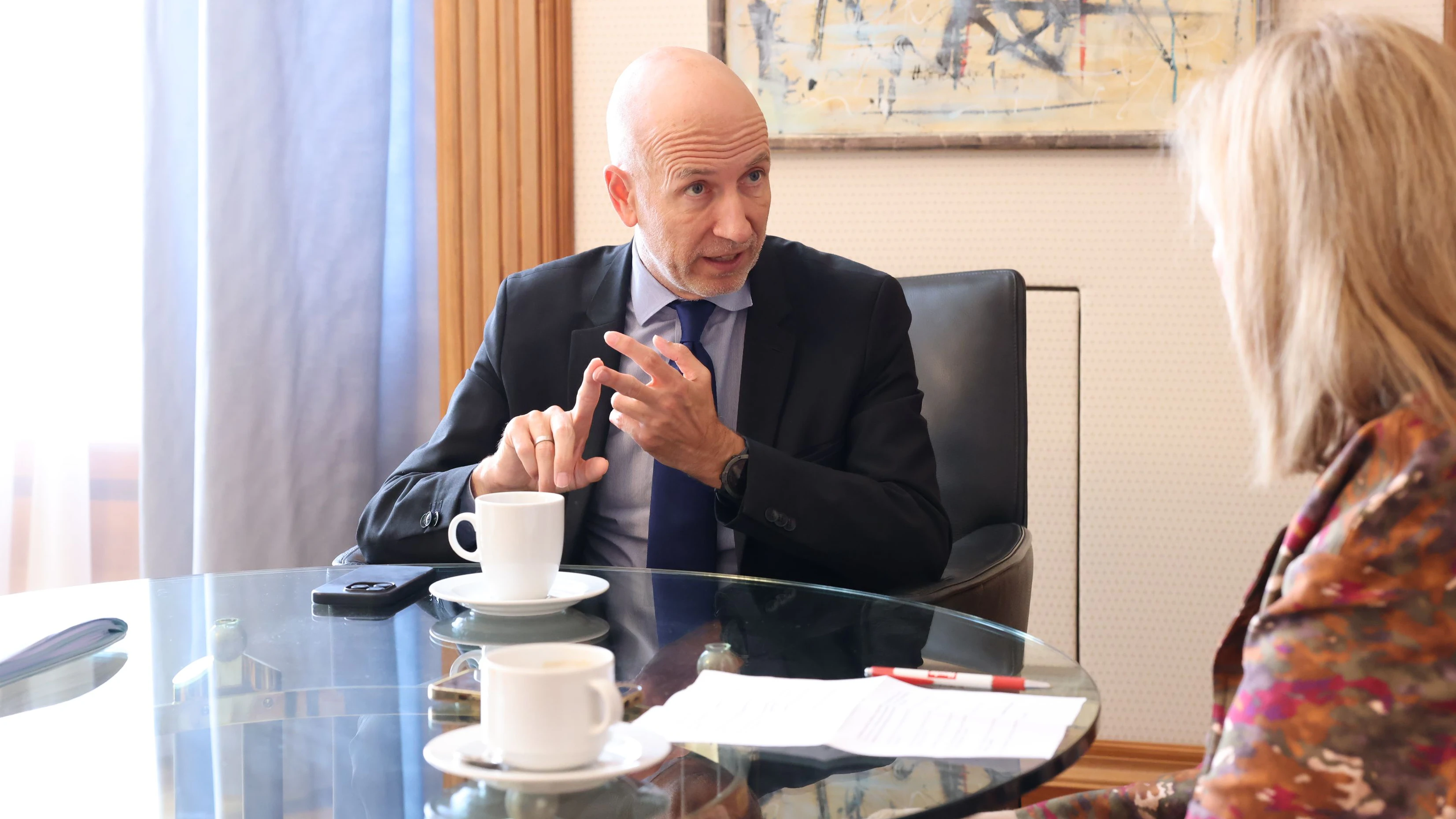 Nationalbank-Gouverneur Martin Kocher im Interview mit "Heute".