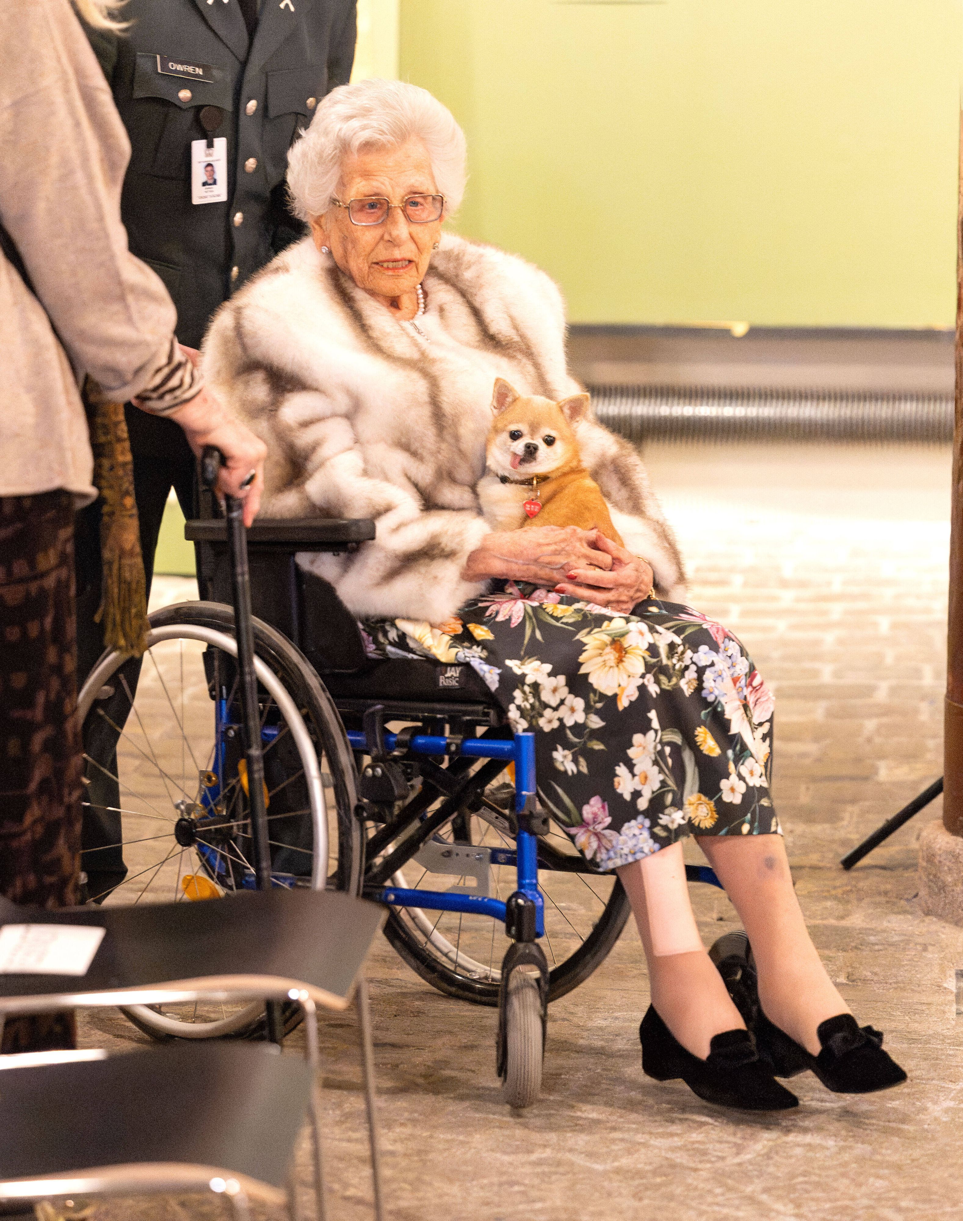 Astrid mit ihrer Wilma.