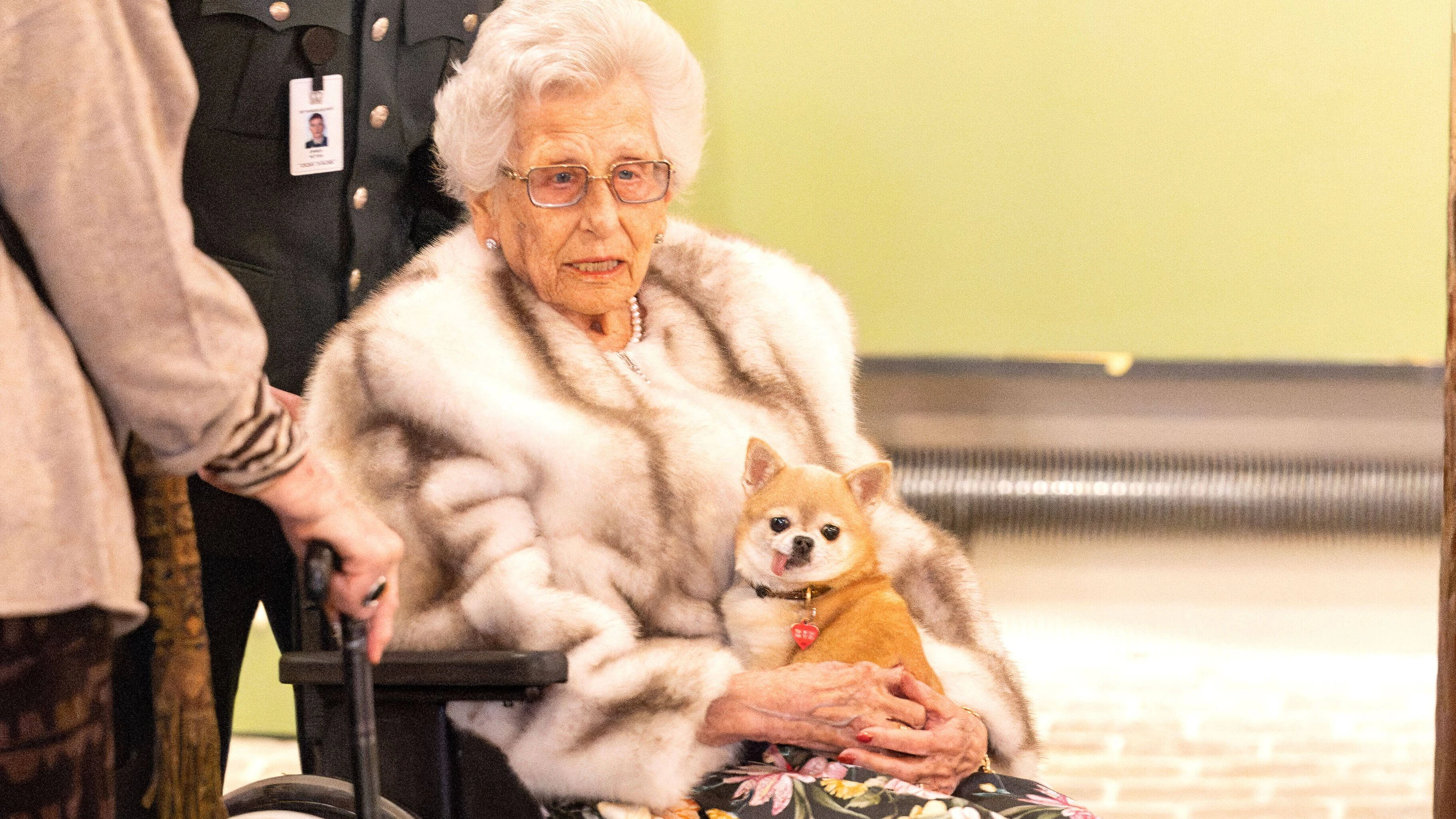 Astrid mit ihrer Wilma.