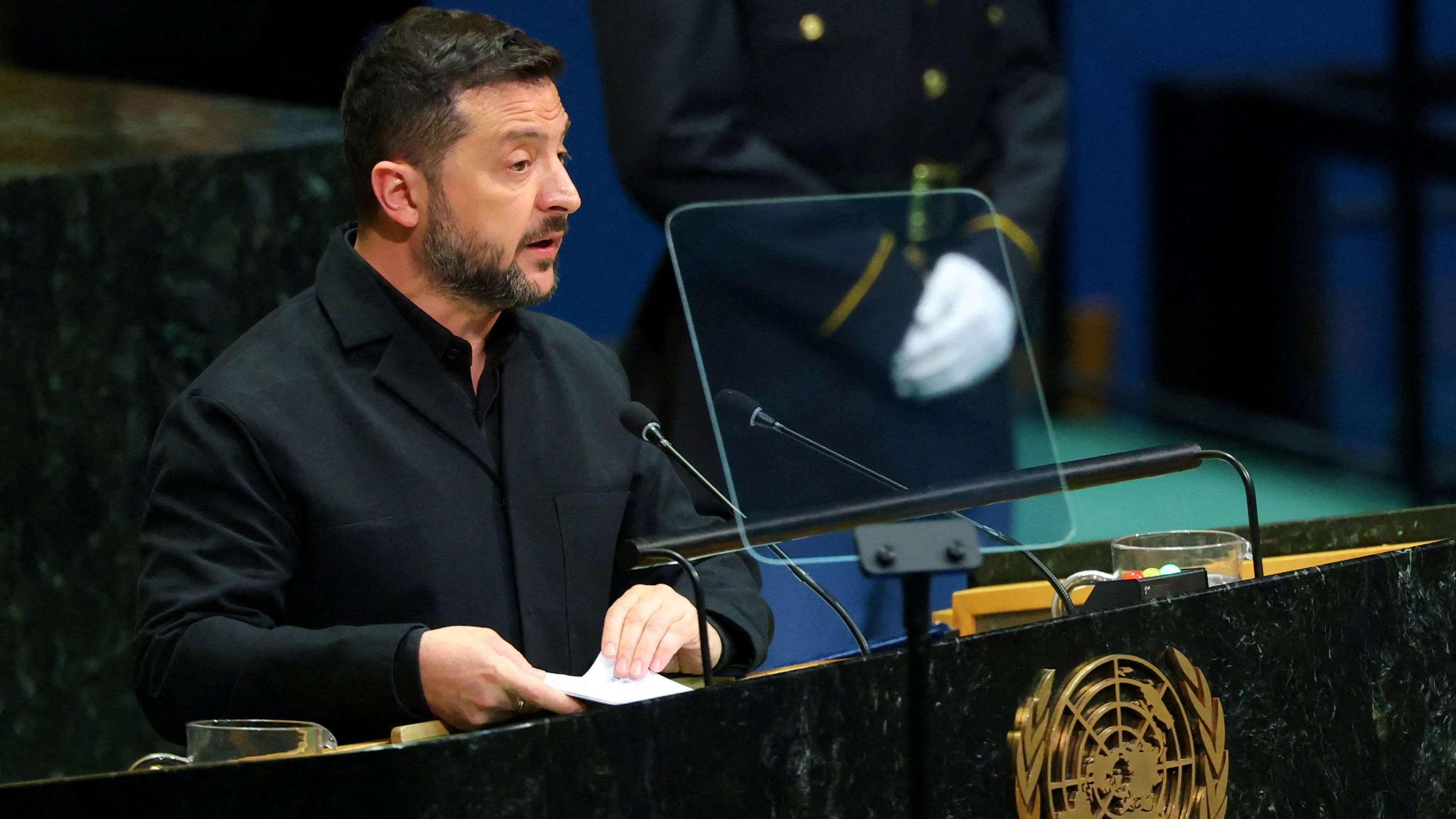 Der ukrainische Präsident Wolodymyr Selenskyj hat seinen russischen Amtskollegen Wladimir Putin hart kritisiert. 