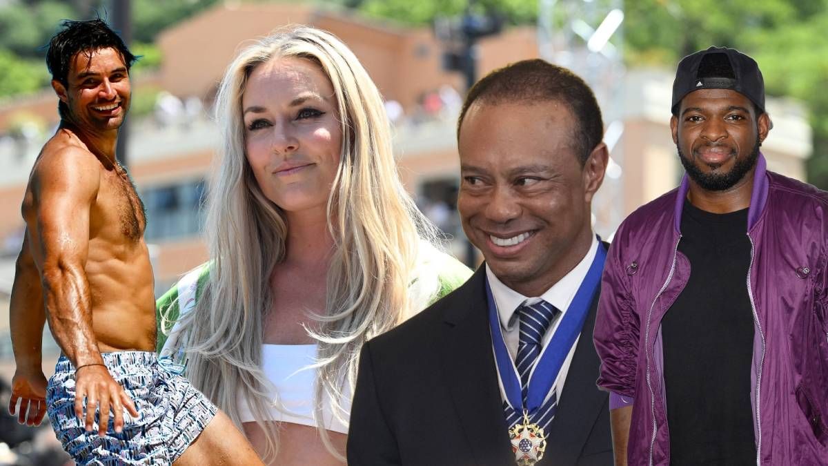 Lindsey Vonn und ihre festen Partner.