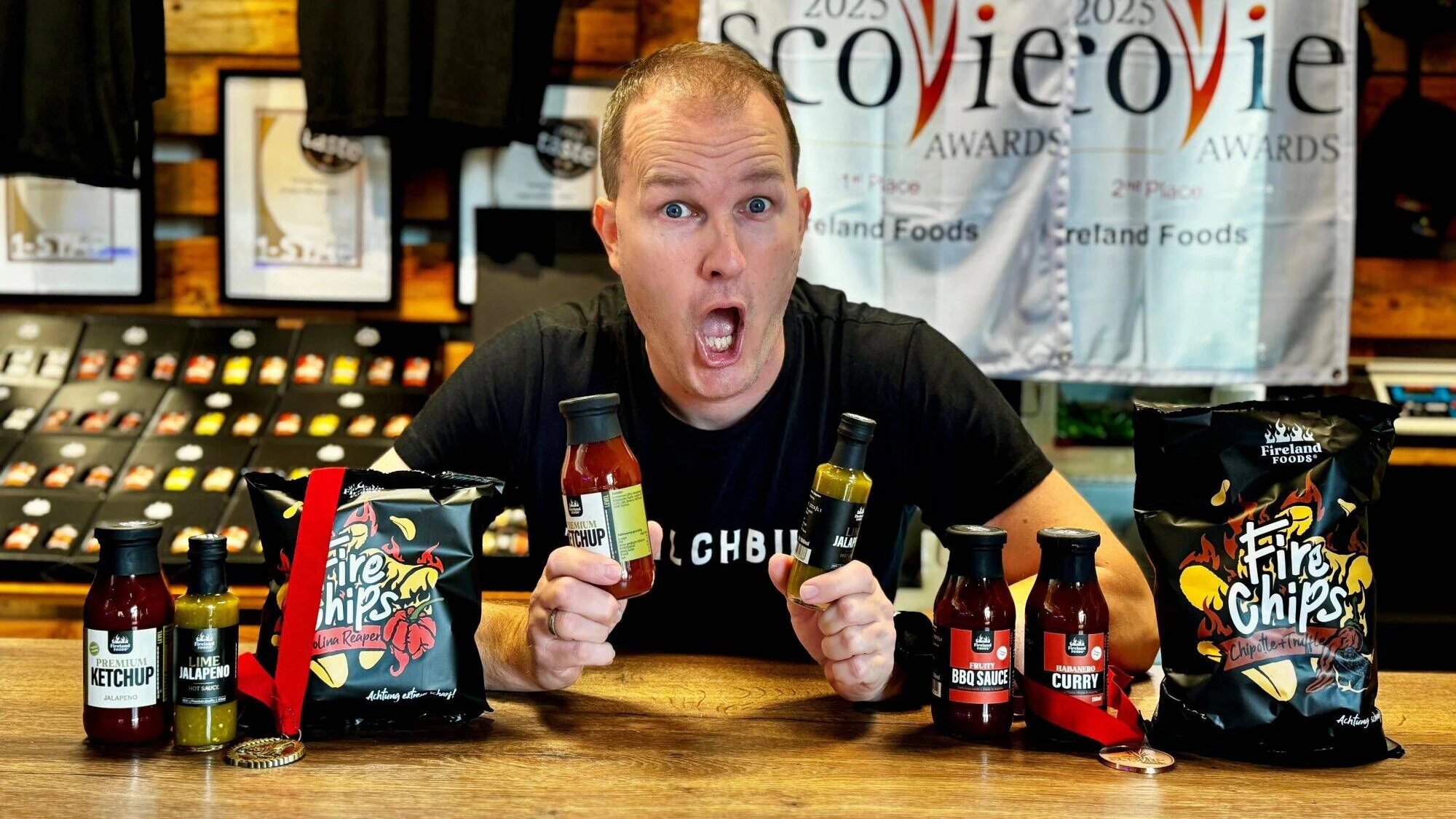 Richard Fohringer kreierte viele preisgekrönte Chili-Produke.
