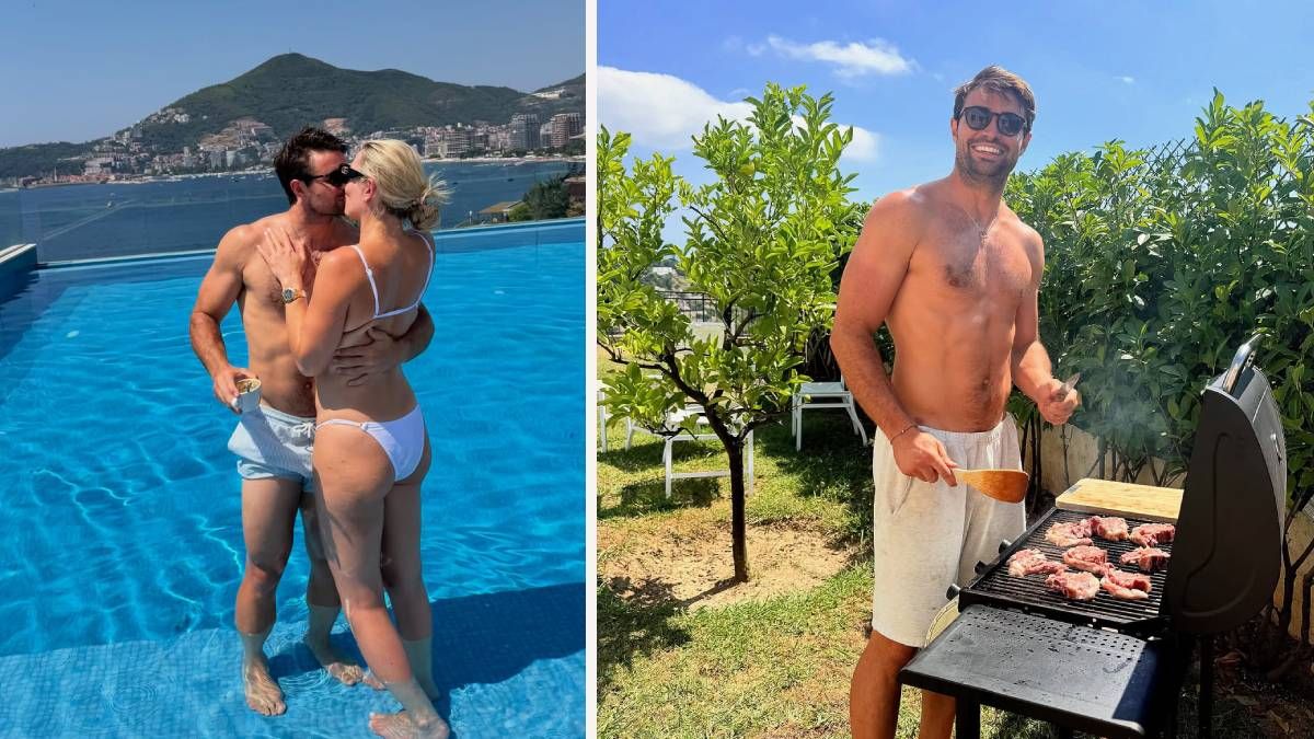 Lindsey Vonn und Matthieu Bailet.