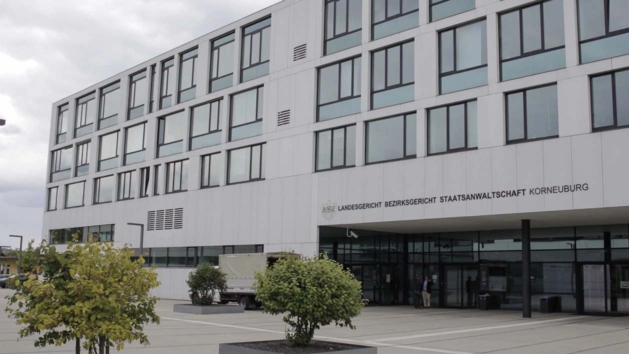 Der Prozess findet am Landesgericht Korneuburg statt.