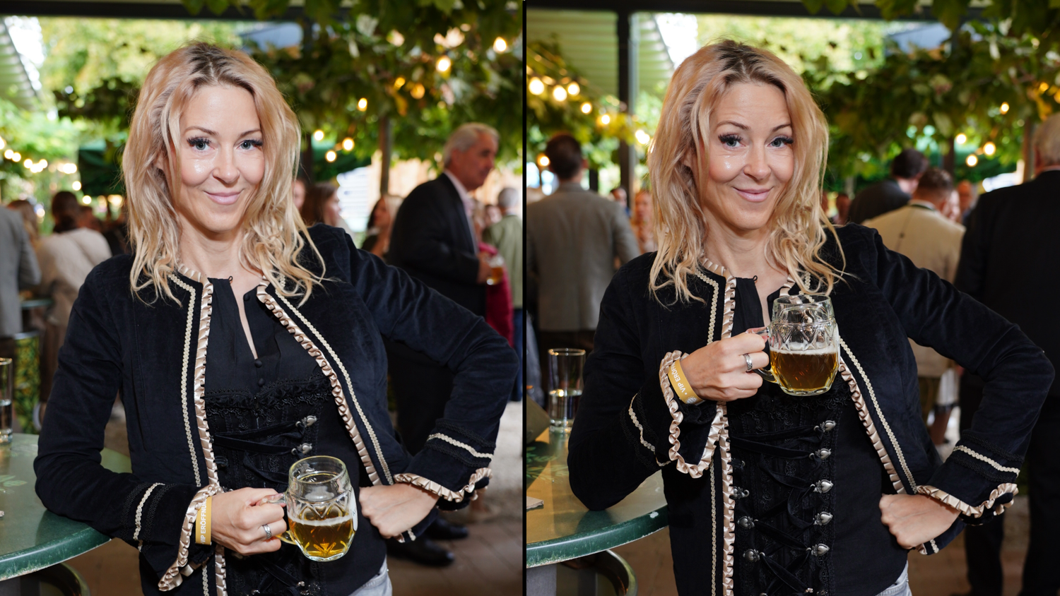 Simone Lugner bei der Eröffnung der Kaiser Wiesn