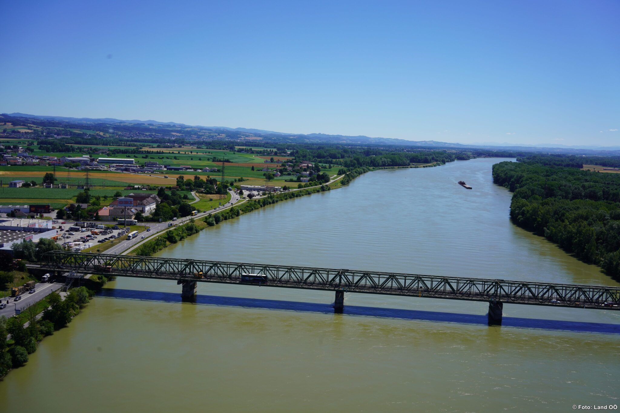 Die Donaubrücke Mauthausen ist im Sommer 2028 drei Monate lang gesperrt.