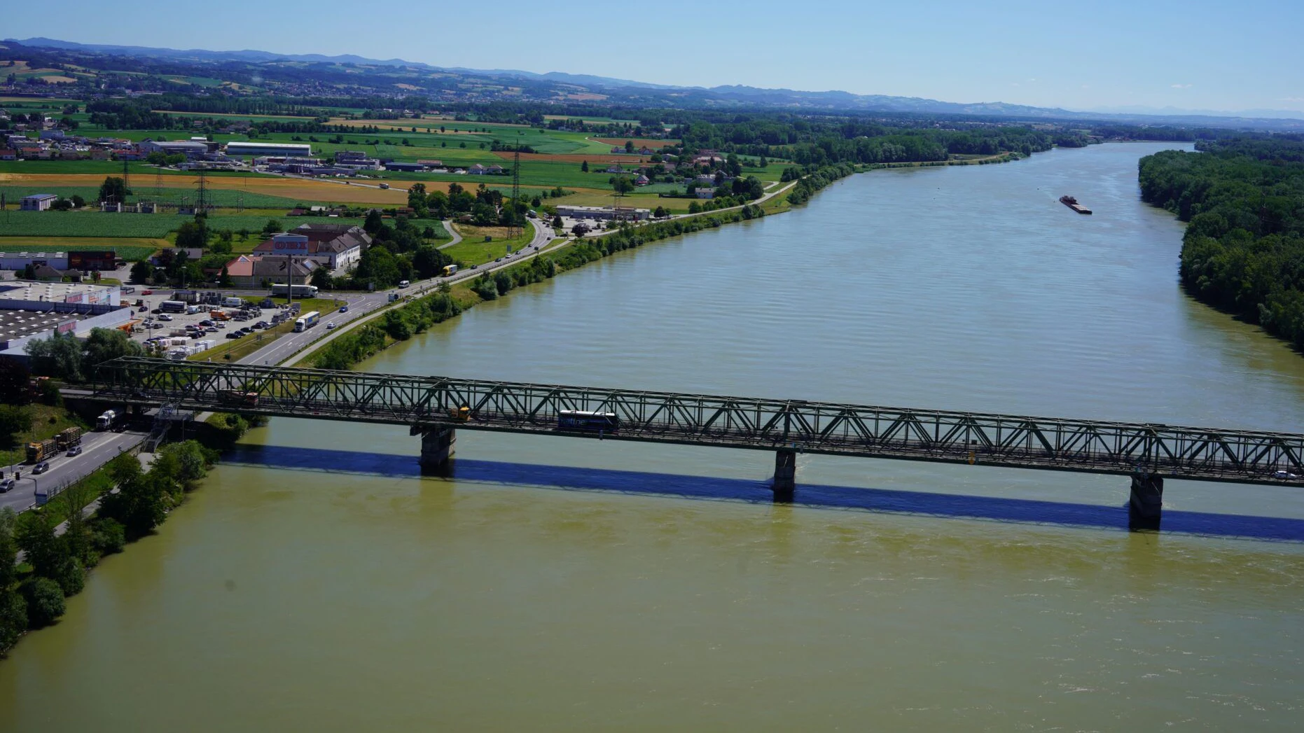 Die Donaubrücke Mauthausen ist im Sommer 2028 drei Monate lang gesperrt.