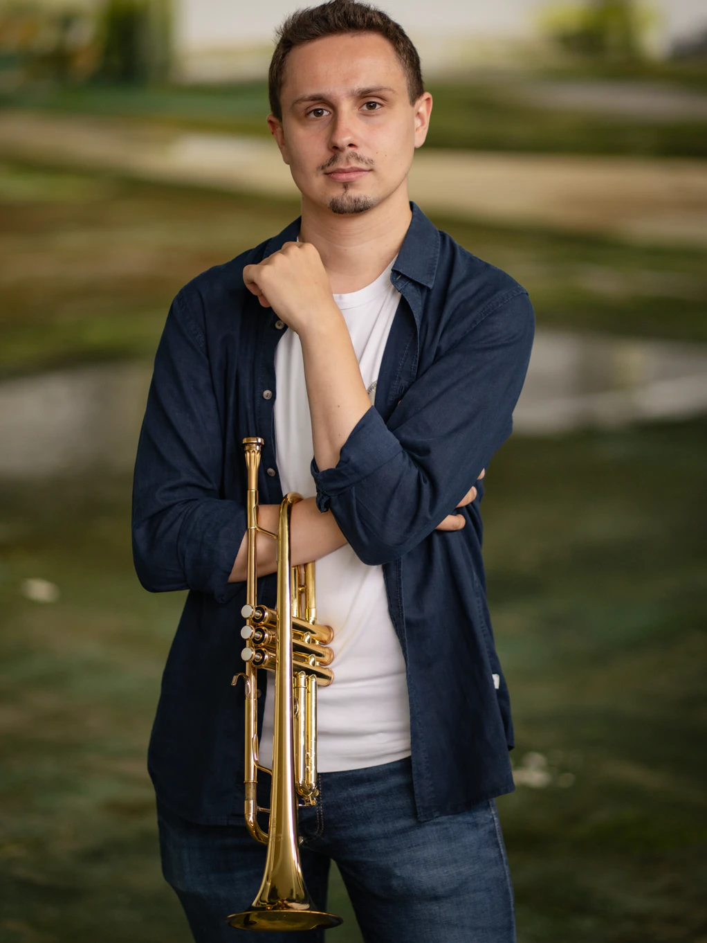Trompeter und Flügelhornist Benedikt Fehringer 