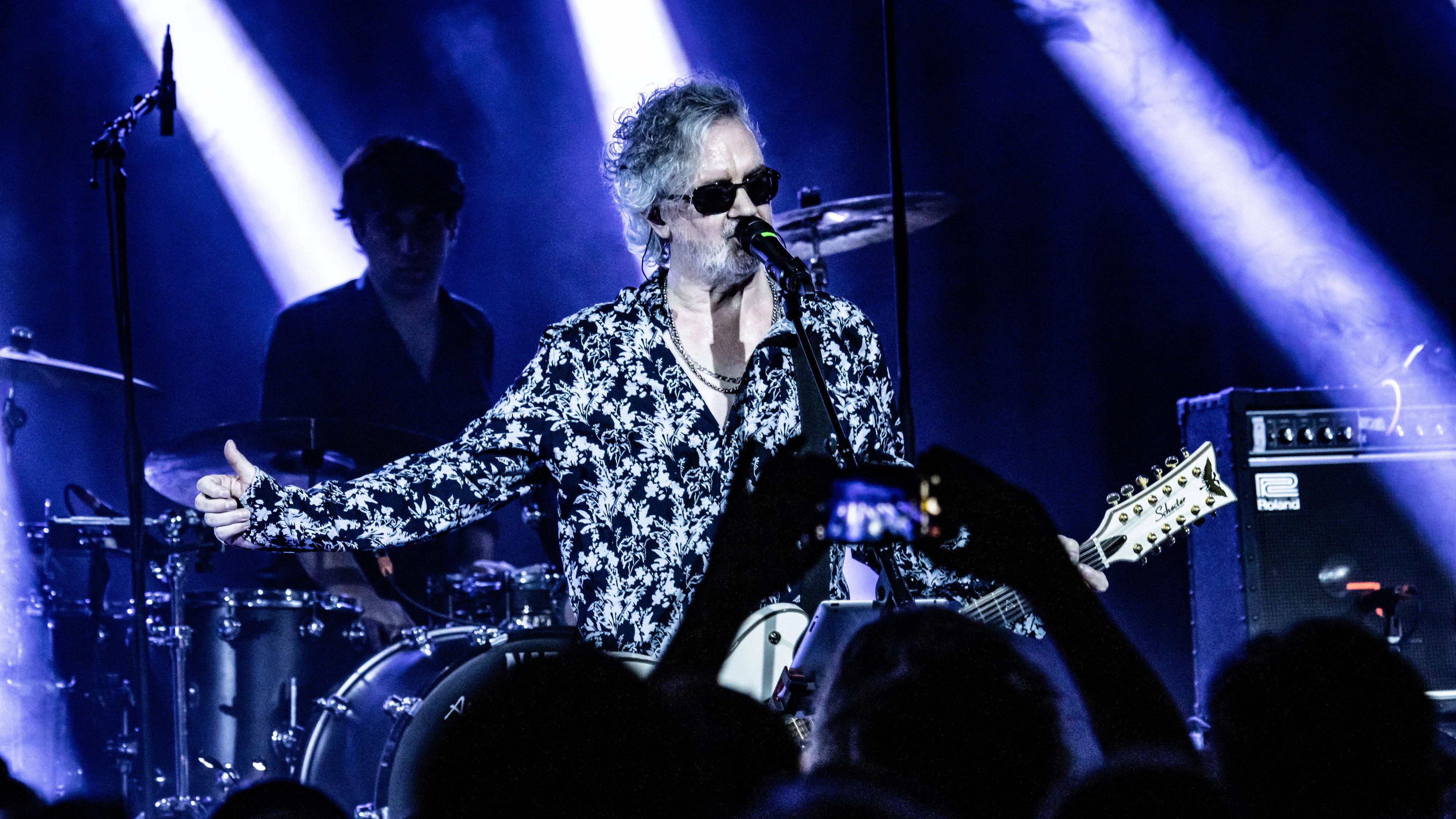 The Mission live in Copenhagen, Denmark Copenhagen, Denmark. 24th, May 2023. The English rock band The Mission performs a live concert at VEGA in Copenhagen. Here singer and guitarist Wayne Hussey is seen live on stage. Copenhagen Denmark PUBLICATIONxNOTxINxDENxNORxFIN Copyright: xGonzalesxPhoto/ErlingxBrodersenx