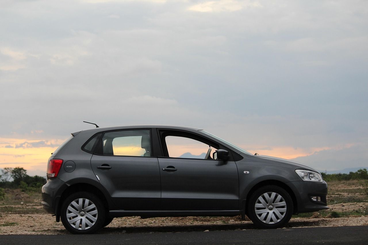 Volkswagen Polo auf der Straße
