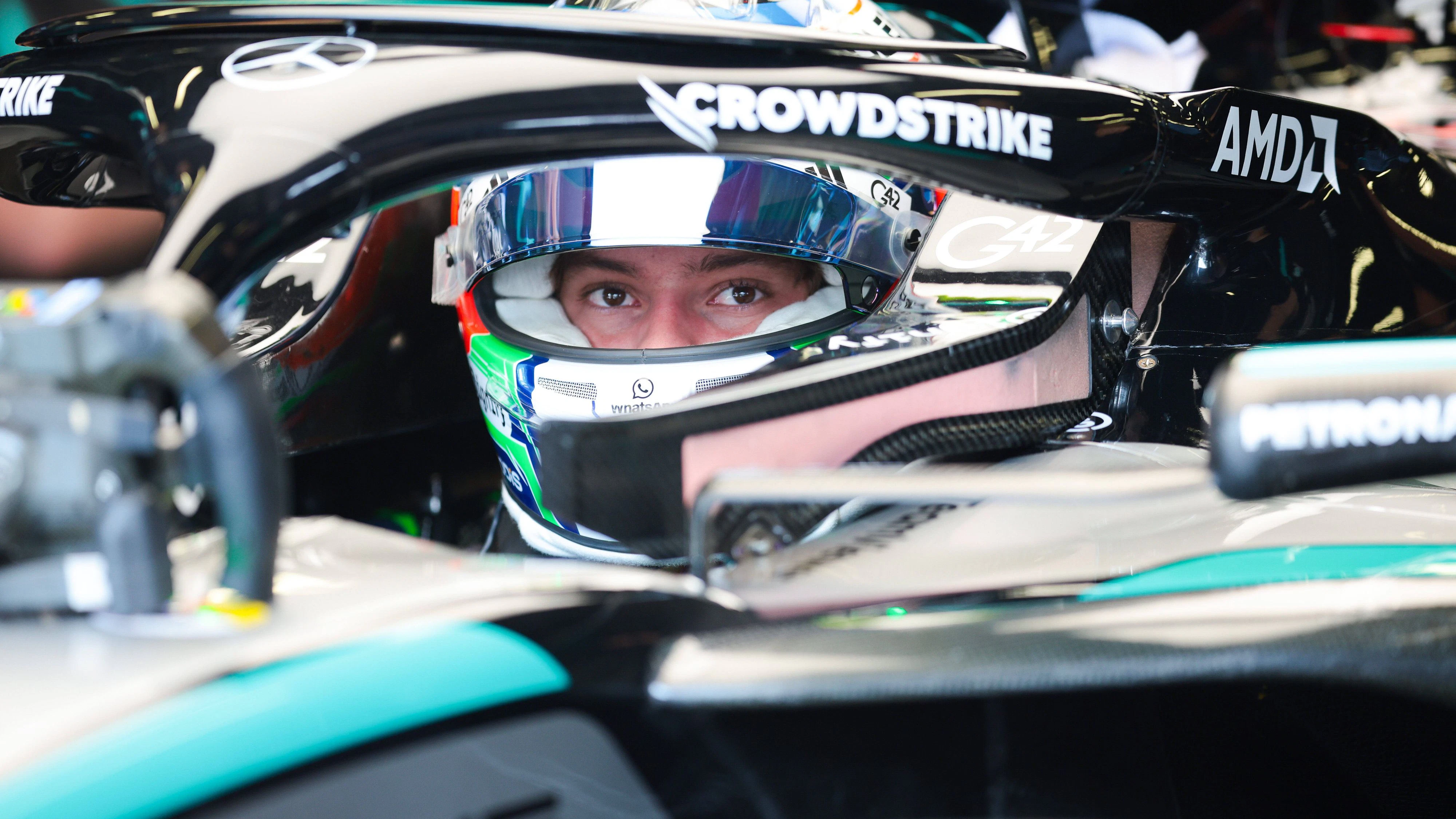 Mercedes-Ass Andrea Kimi Antonelli. 