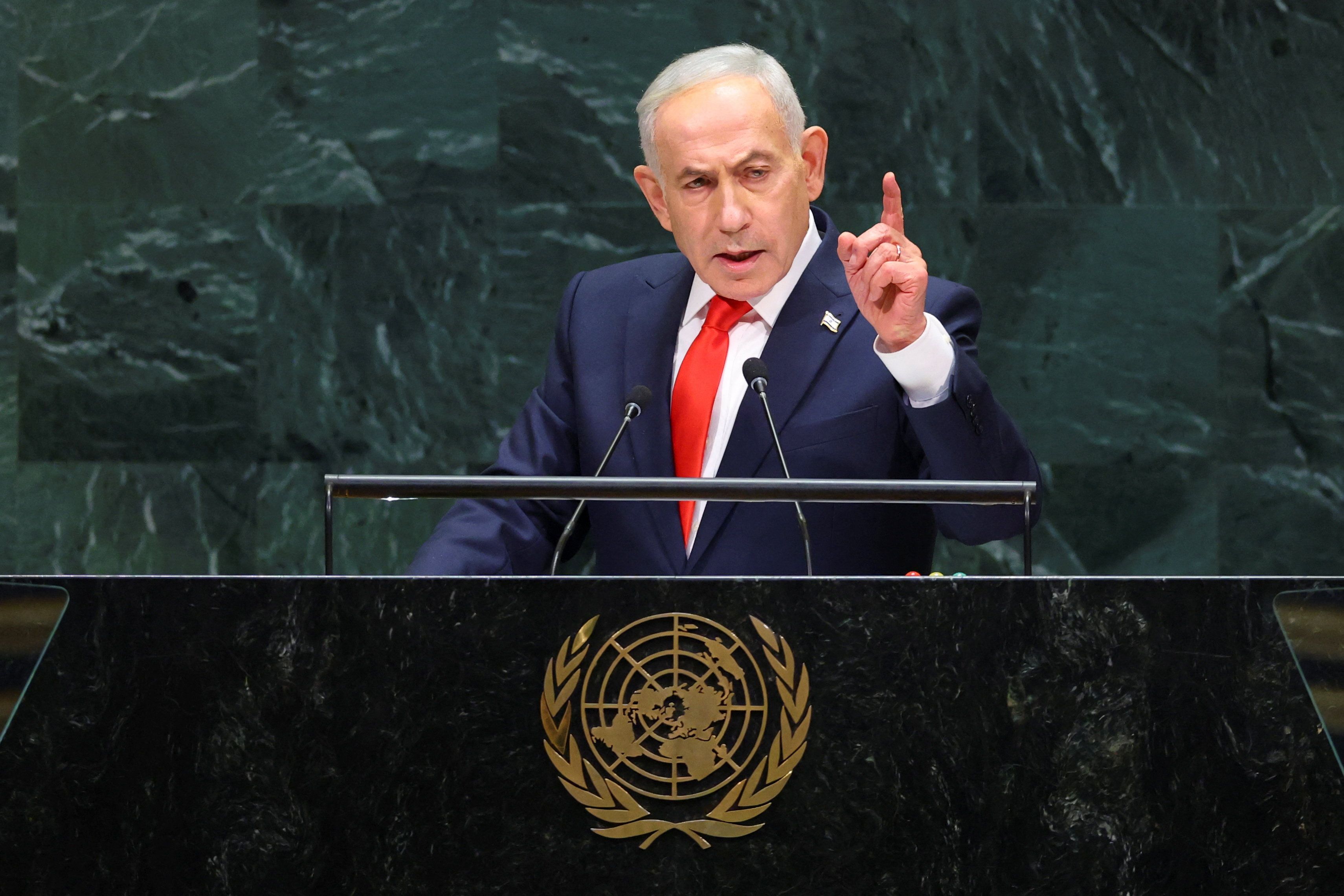Israels Ministerpräsident Benjamin Netanjahu.