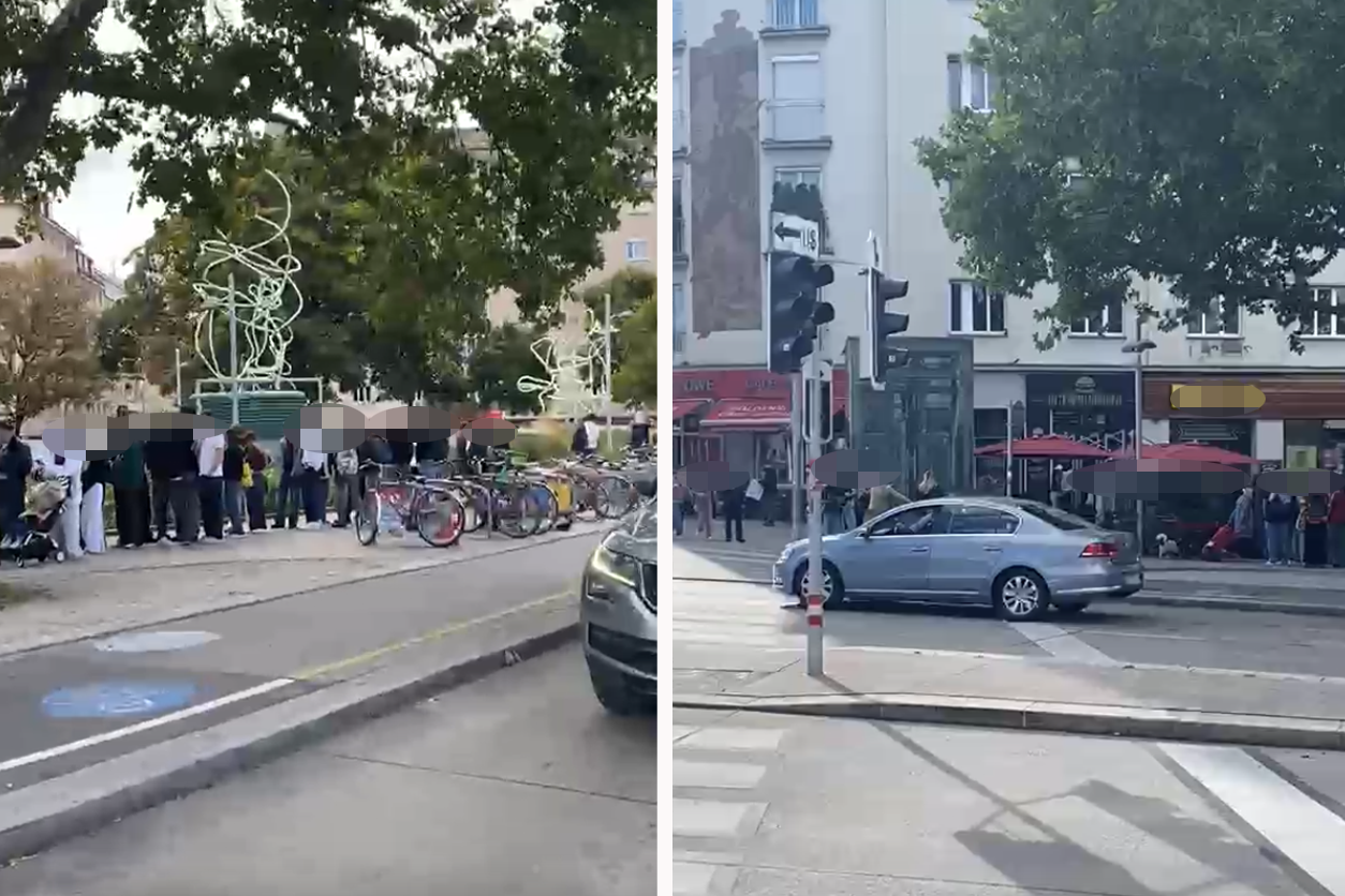 Am Freitag standen die Wiener in einer meterlangen Schlange vor dem Lokal am Hauptbahnhof.