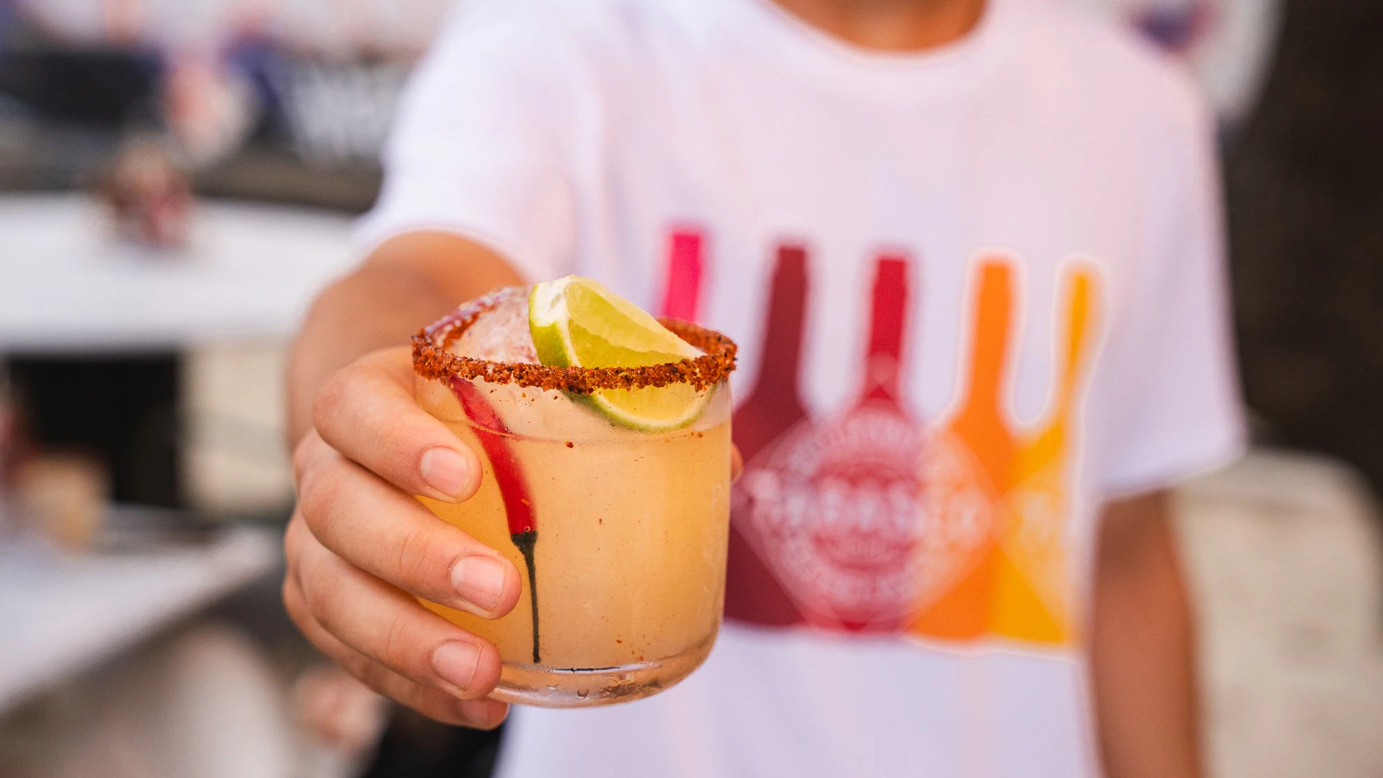 Spicy Margarita mit Tabasco Sauce