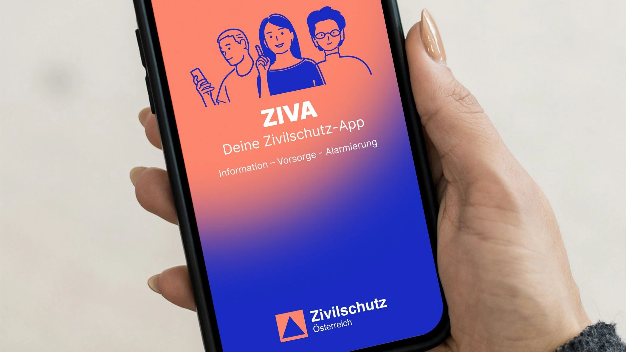 Die Zivilschutz-App ZIVA
