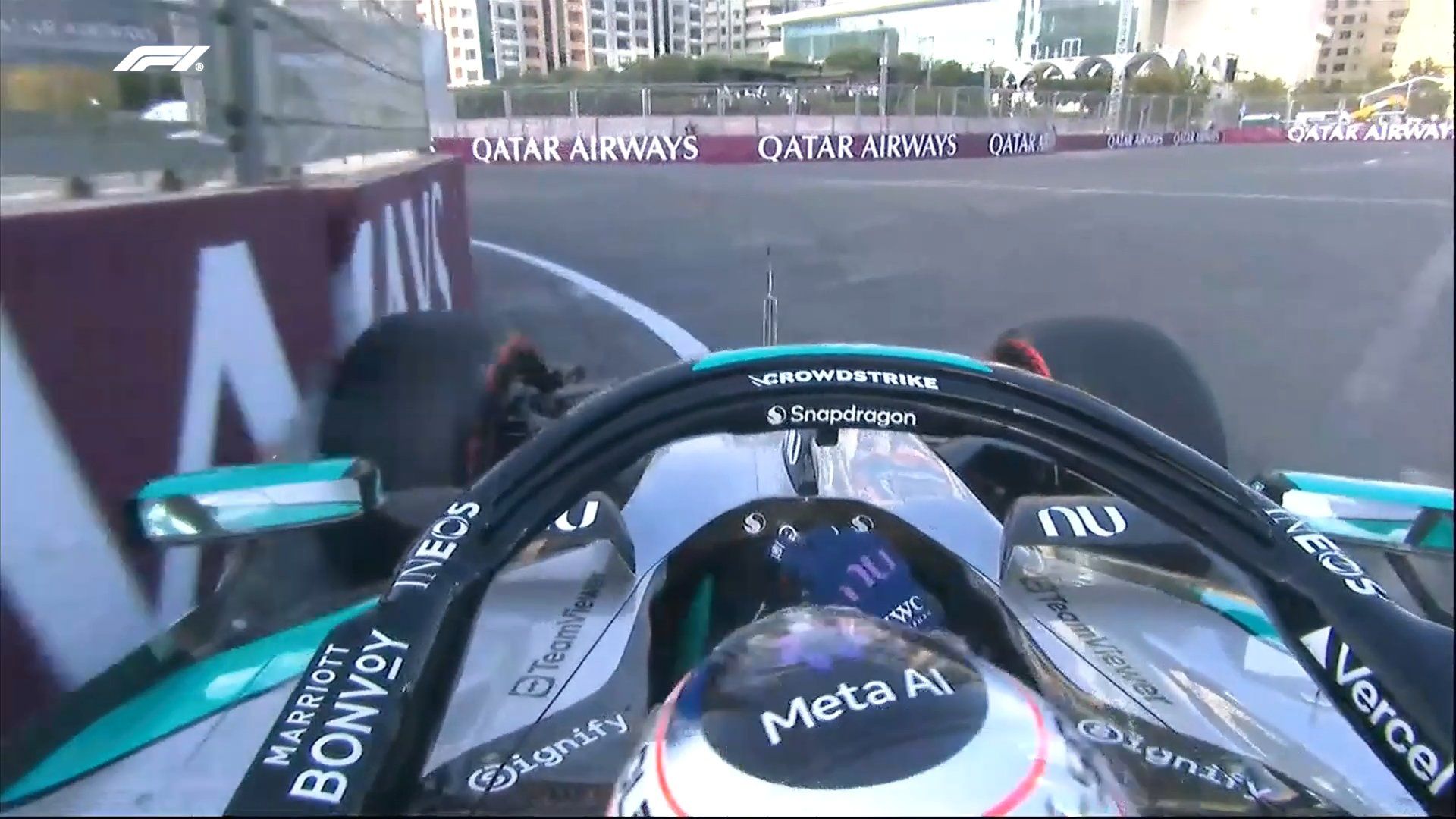 Kimi Antonelli baute einen Unfall.
