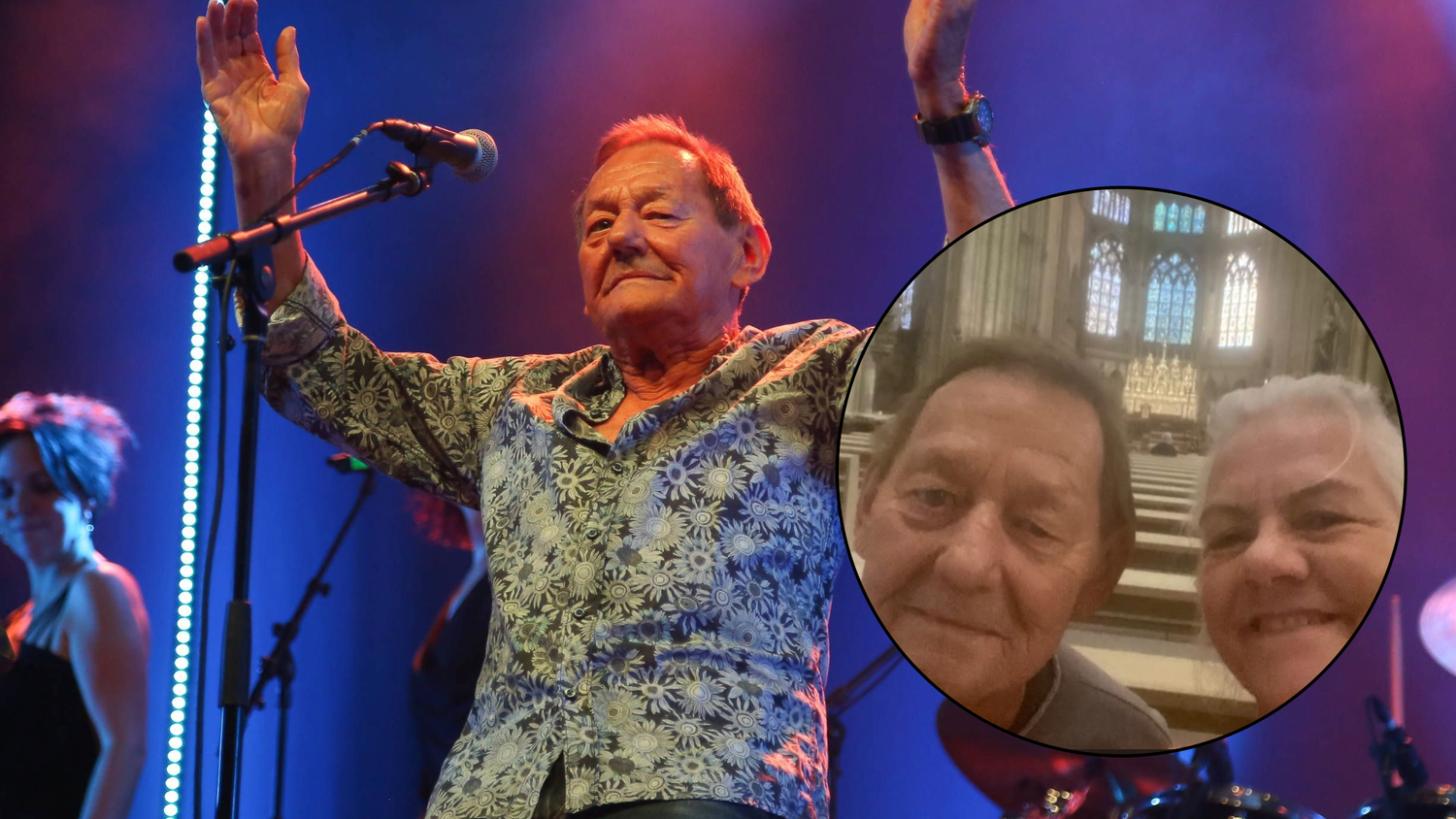Wolfgang Ambros nimmt sich neben seinen Konzerten auf Tour auch Zeit für Sightseeing