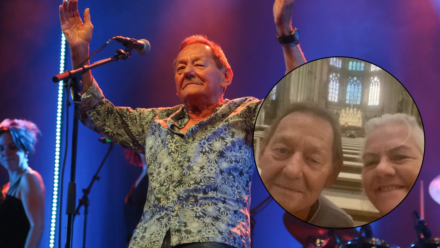 Heute.at - Vor Konzert: Ambros geht mit Frau auf Sightseeing-Tour