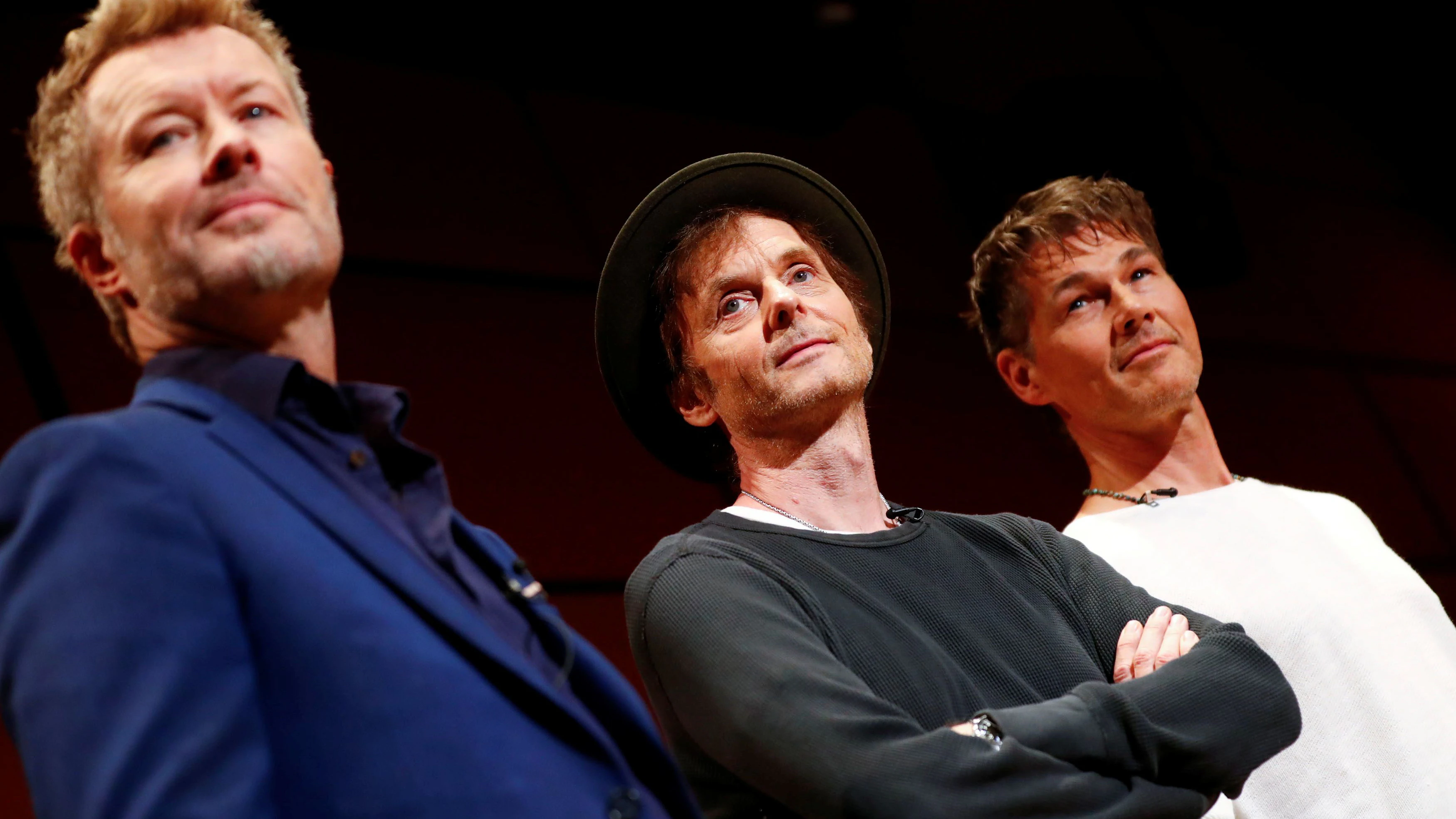 Magne Furuholmen, Paul Waaktaar-Savoy und Morten Harket von <strong>a-ha</strong> (2017)