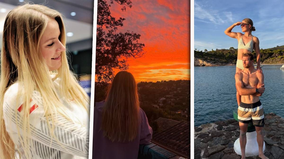ÖSV-Top-Biathletin Anna Gandler ist gerade mit ihrem Partner Emilien Claude auf Urlaub. 