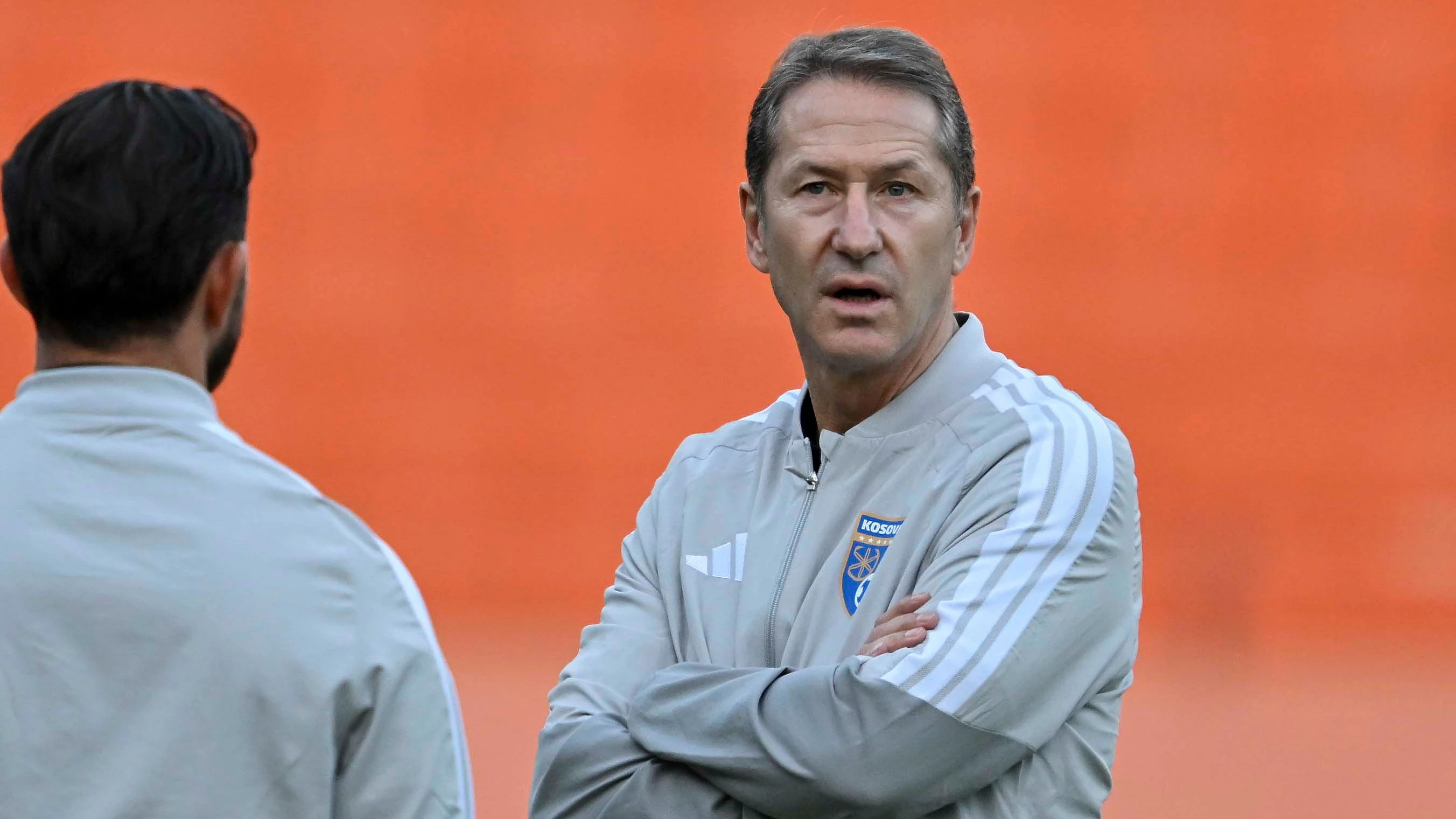 VIENNA,AUSTRIA,26.SEP.26 - SOCCER - UEFA Nations League, group stage, OEFB international match, Austria vs Kosovo, preview, training team KOS. Image shows head coach Franco Foda (KOS). Photo: GEPA pictures/ Avni Retkoceri