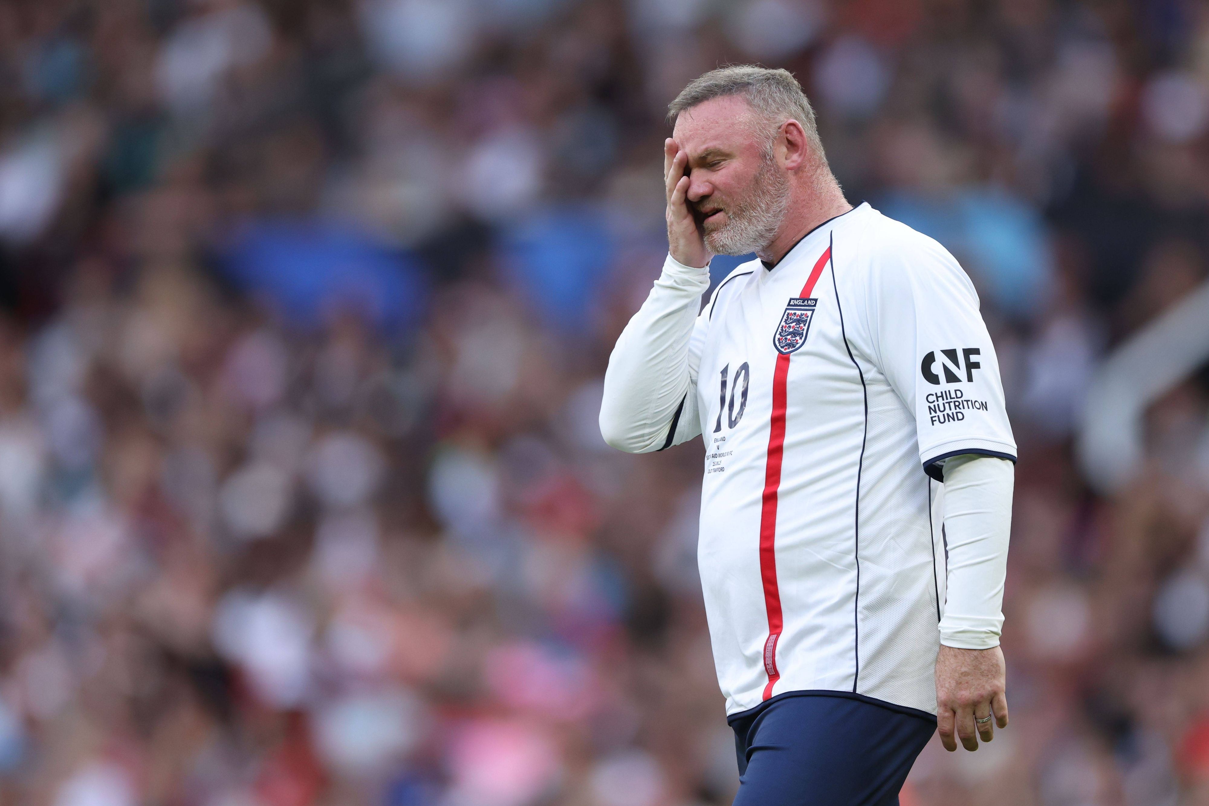 Wayne Rooney hat abgenommen.