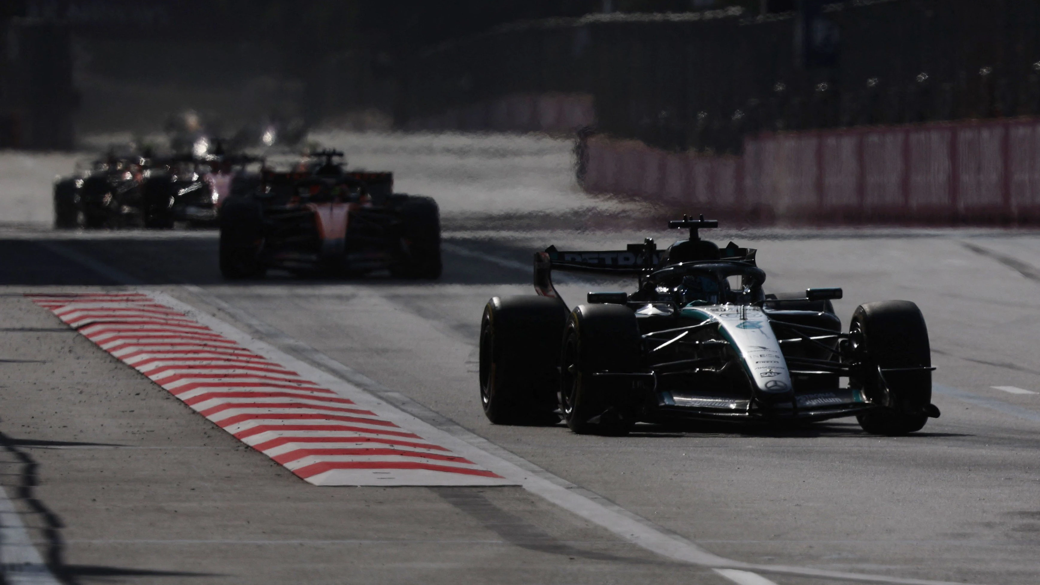 Mercedes-Star George Russell. 
