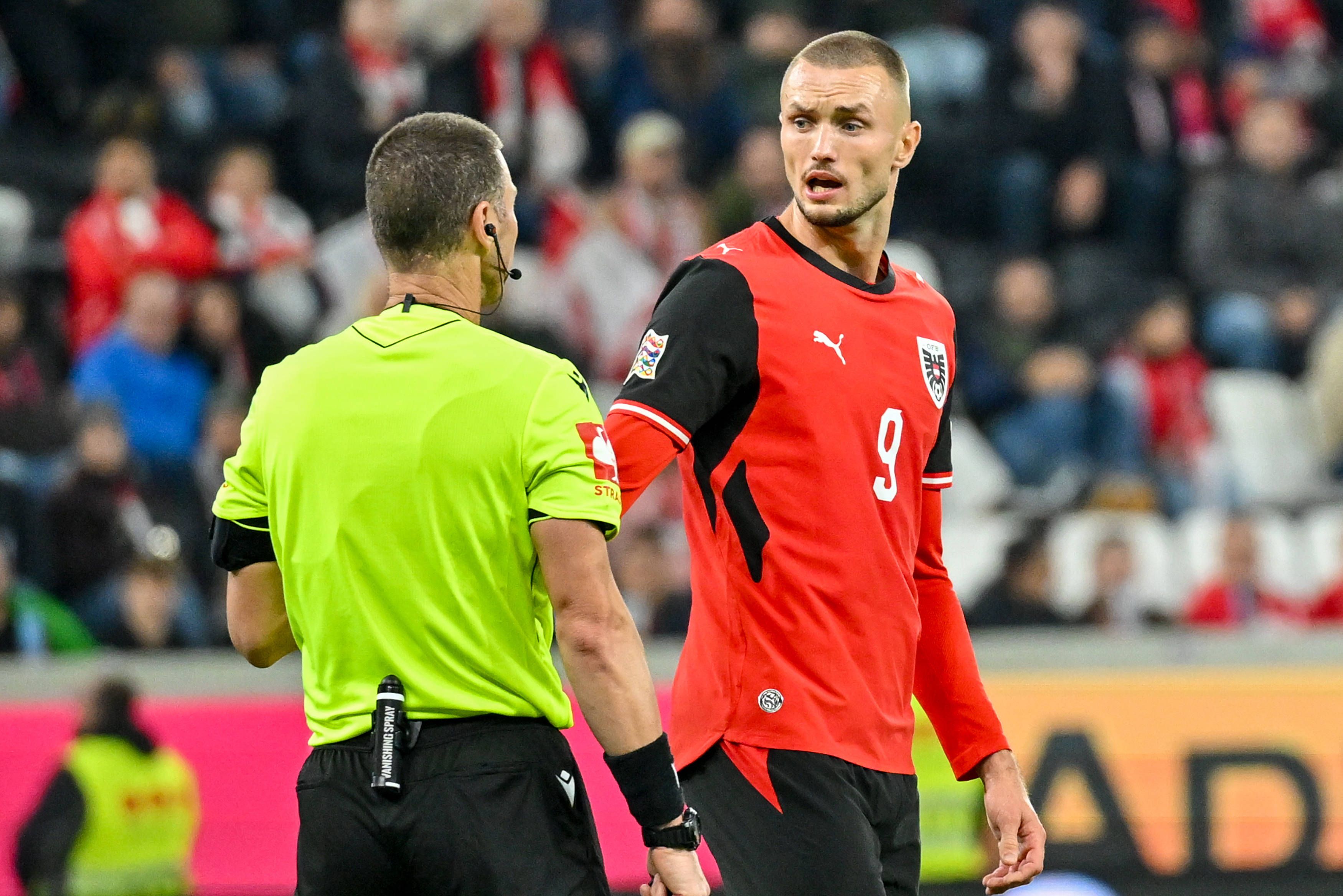 Sasa Kalajdzic wollte nicht gegen den Kosovo starten. 