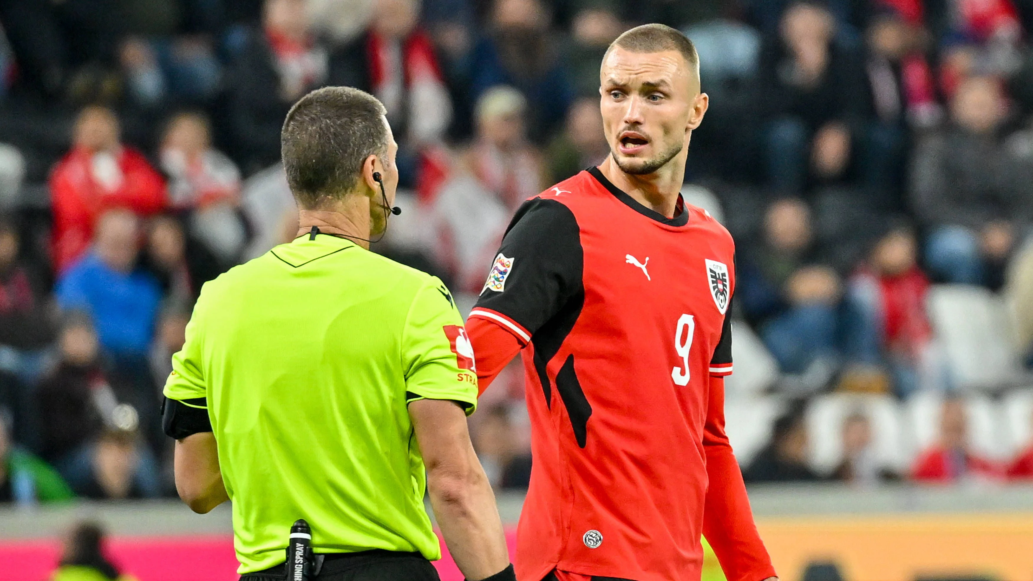 Sasa Kalajdzic wollte nicht gegen den Kosovo starten. 