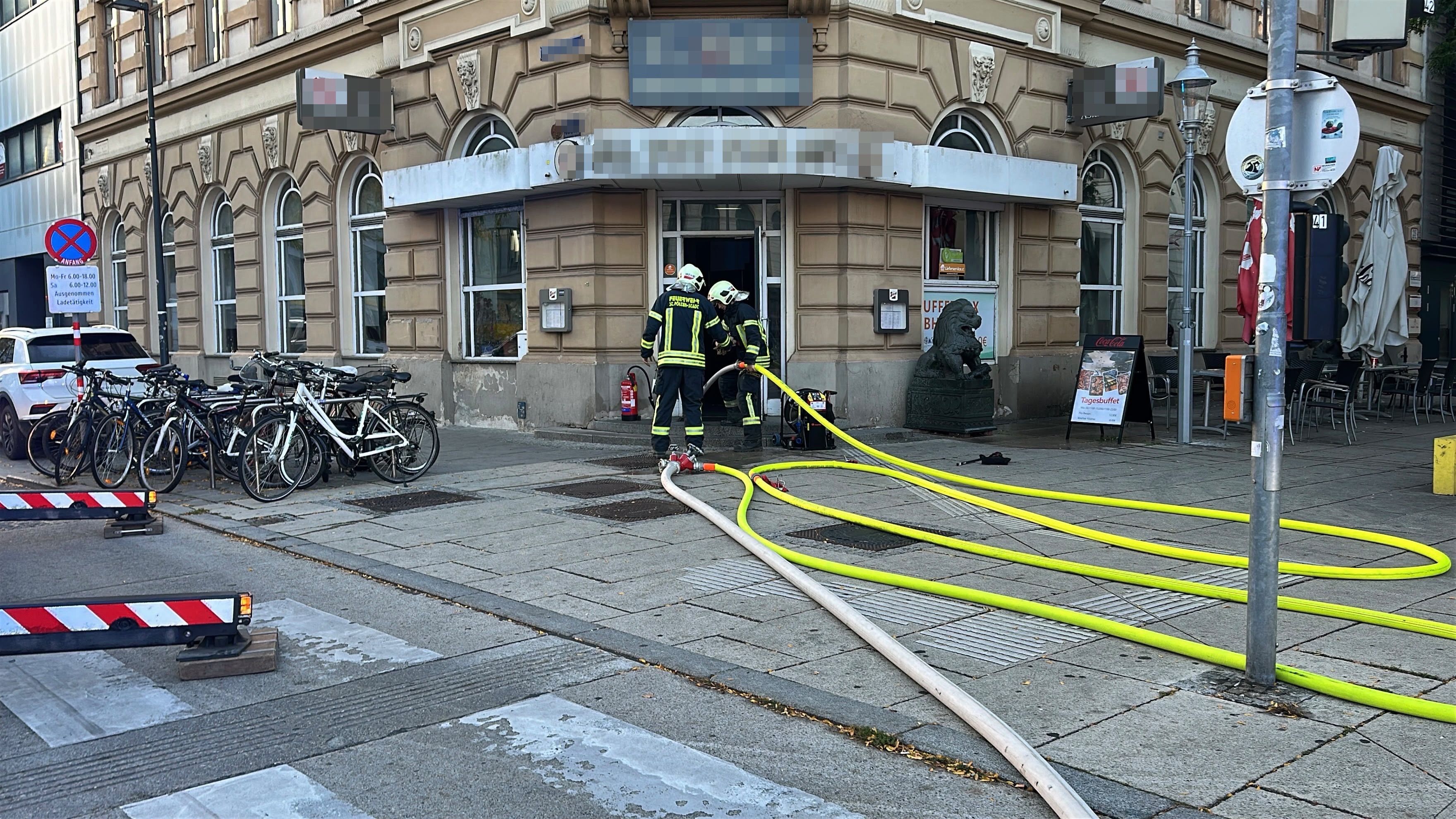 Brand in China-Restaurant in St. Pölten