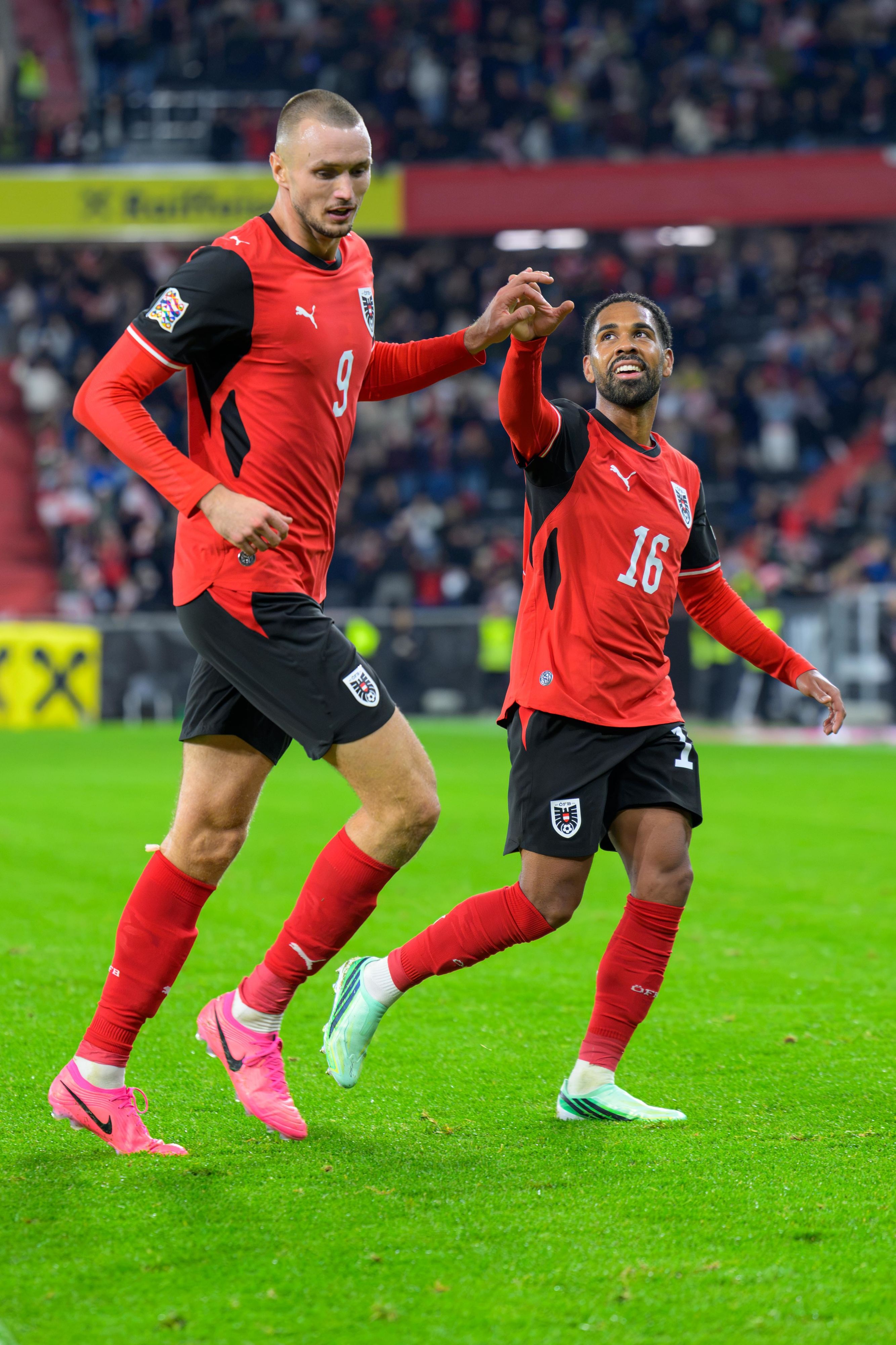 Kalajdzic und Mwene – beide sind bei euch gesetzt.