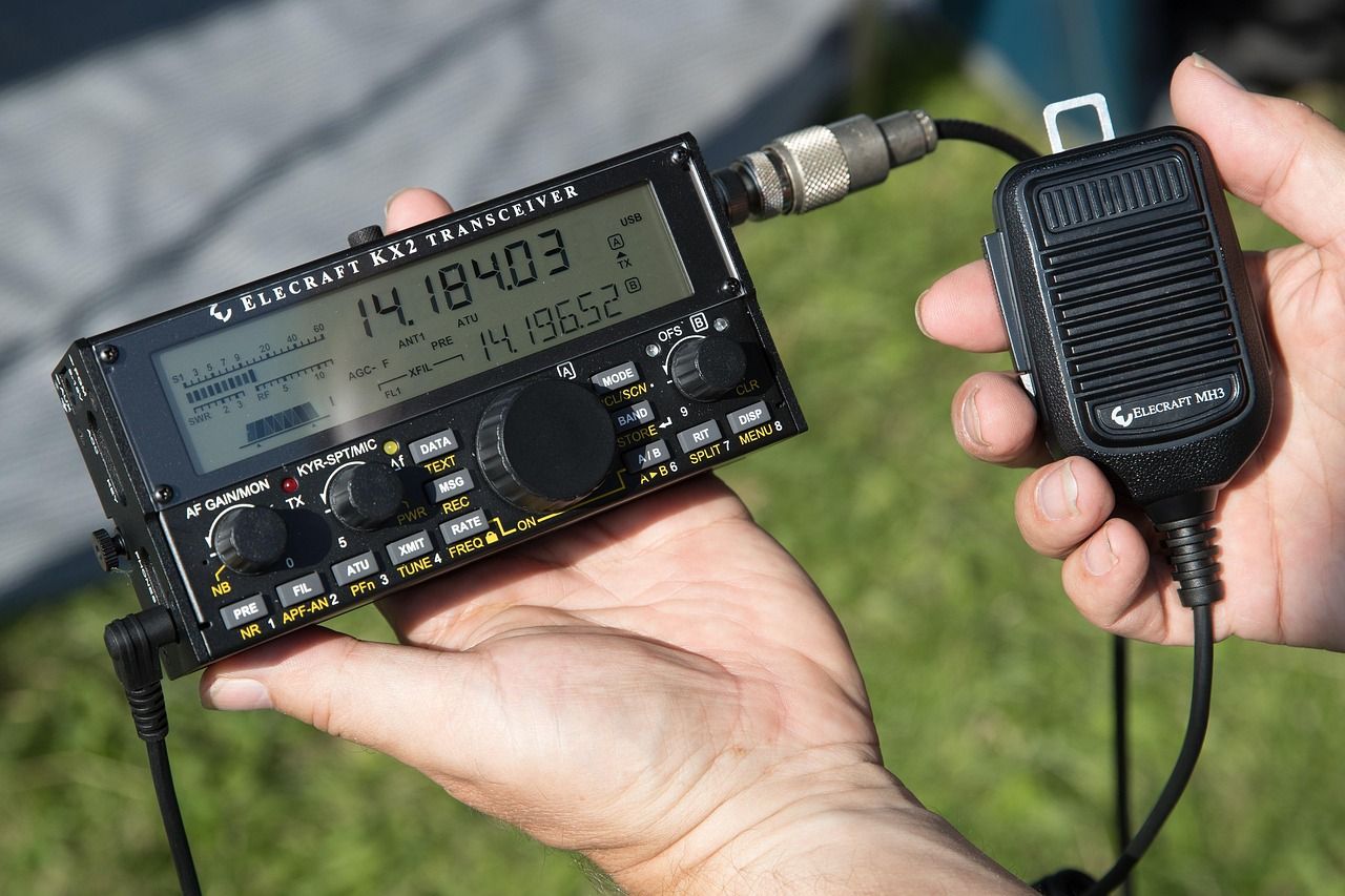 Tragbares Notfallradio für Notfunkverbindung