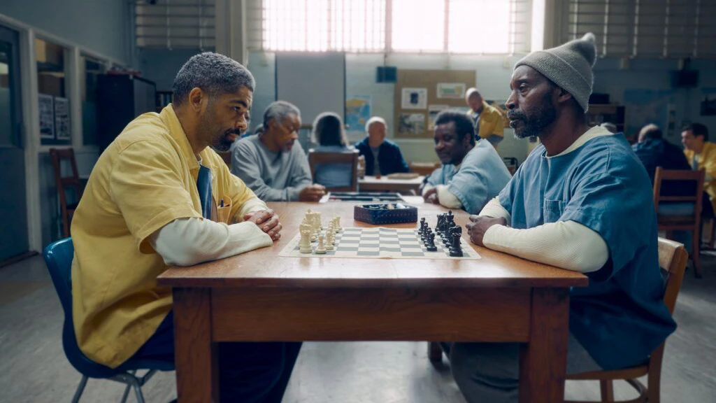 Frank (links, Kingsley Ben-Adir) mit Louis (Rob Morgan)
